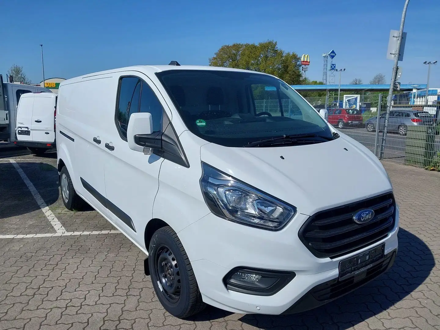 Ford Transit Custom Kasten 320 L2 Trend Klima Tempoma Bianco - 2