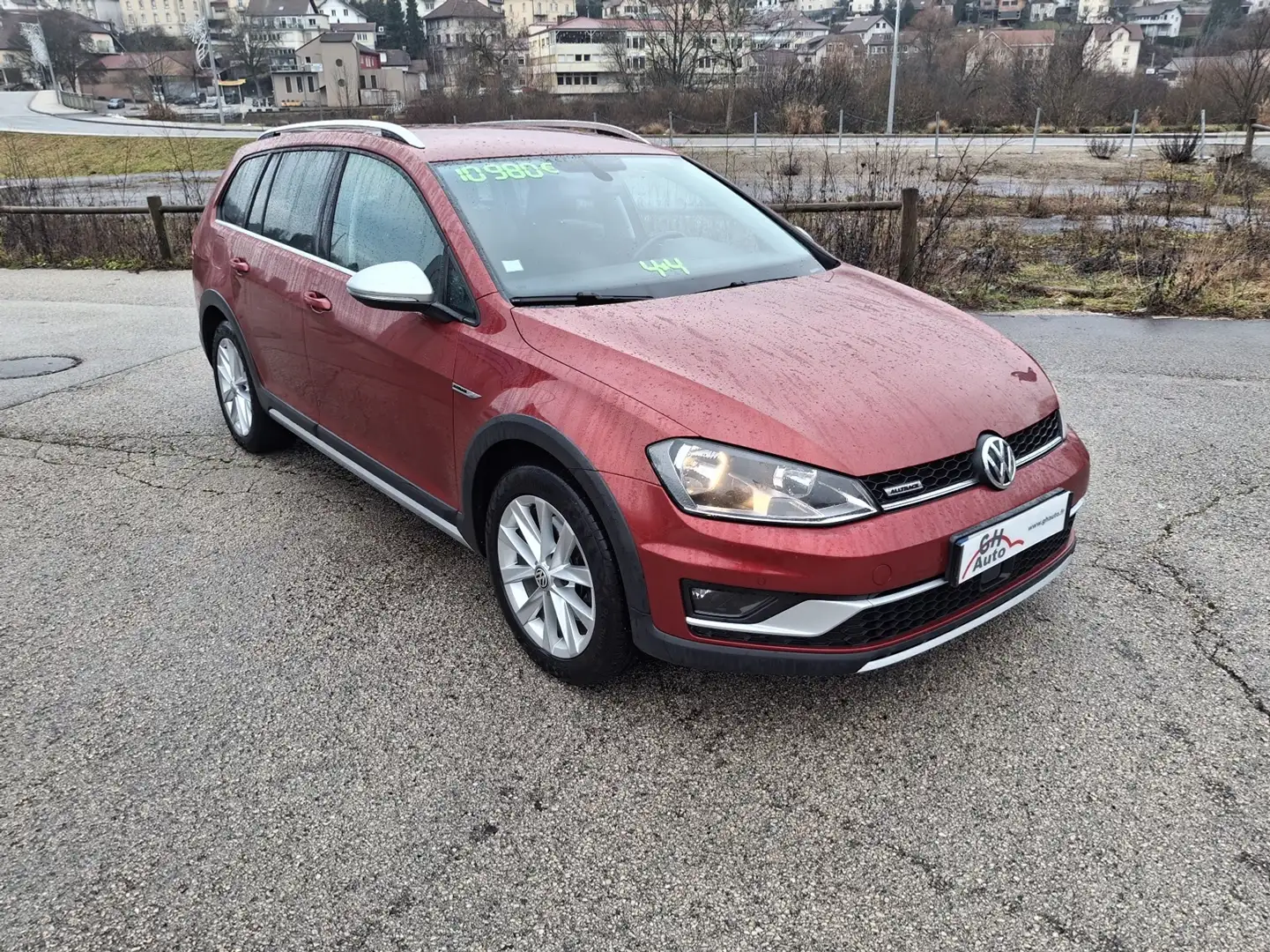 Volkswagen Golf 2.0 TDI 184CH BLUEMOTION TECHNOLOGY FAP 4MOTION DSG6 Rouge - 2