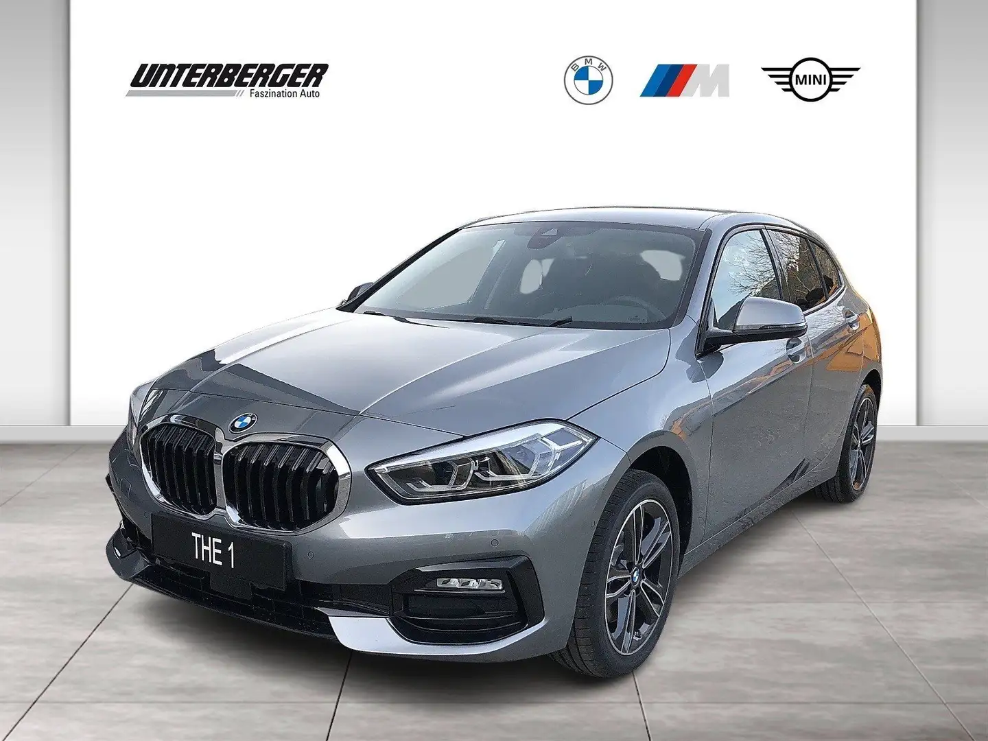BMW 116 d 5 - Türer Vorführwagen // Sport Line //  Anhänge Grau - 1