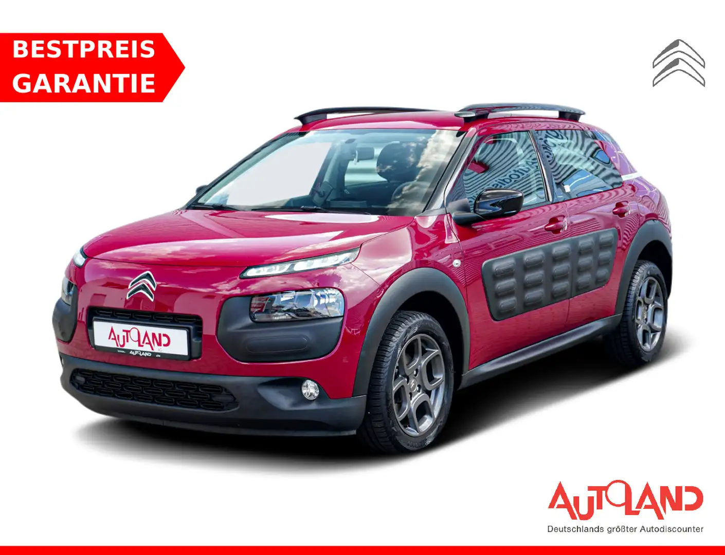 Citroen C4 Cactus 1.2 VTi PureTech 82 Selection Kamera Rot - 1