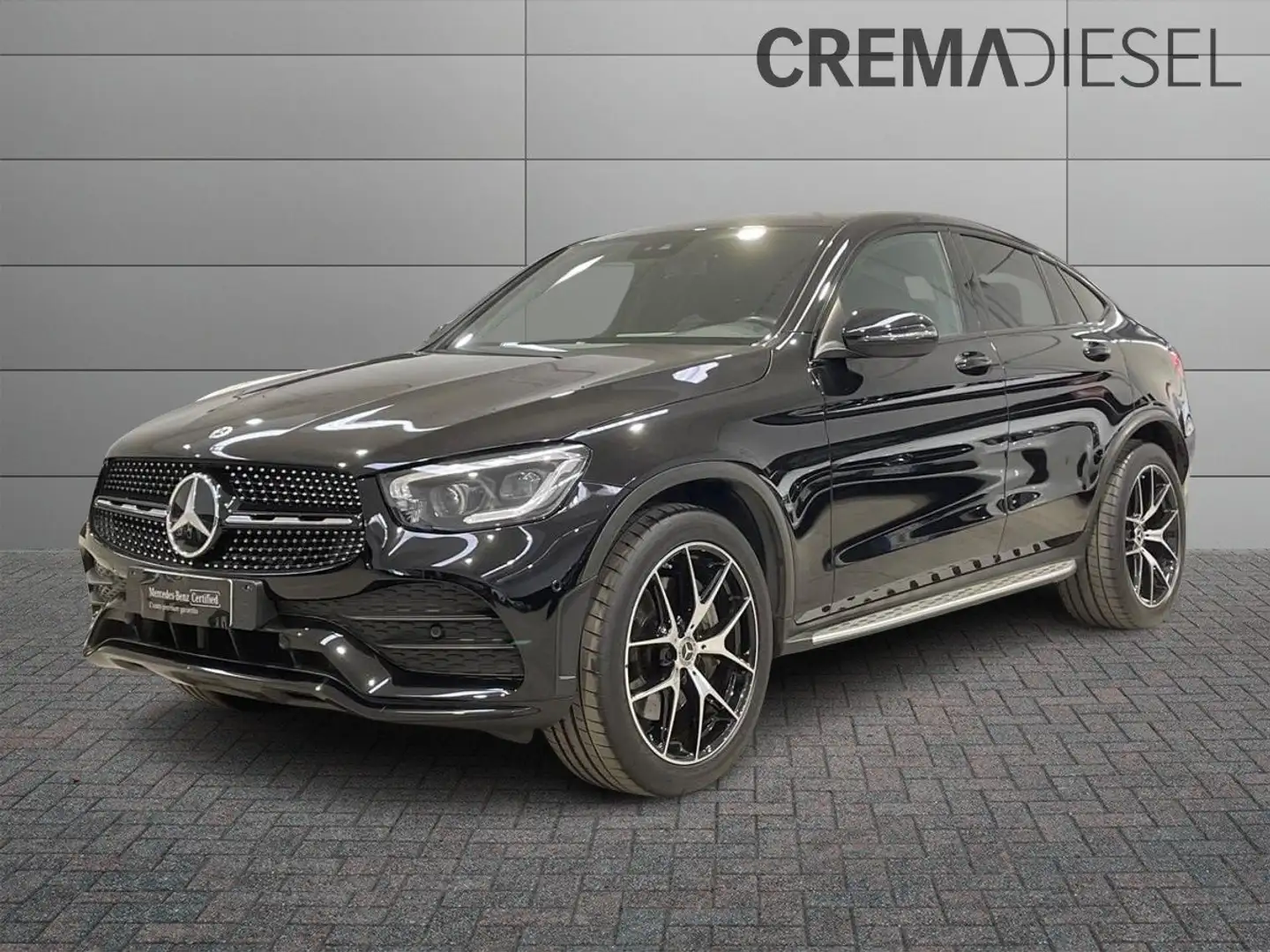 Mercedes-Benz GLC 220 GLC Coupè 220 d Premium Night Edition Auto Zwart - 1