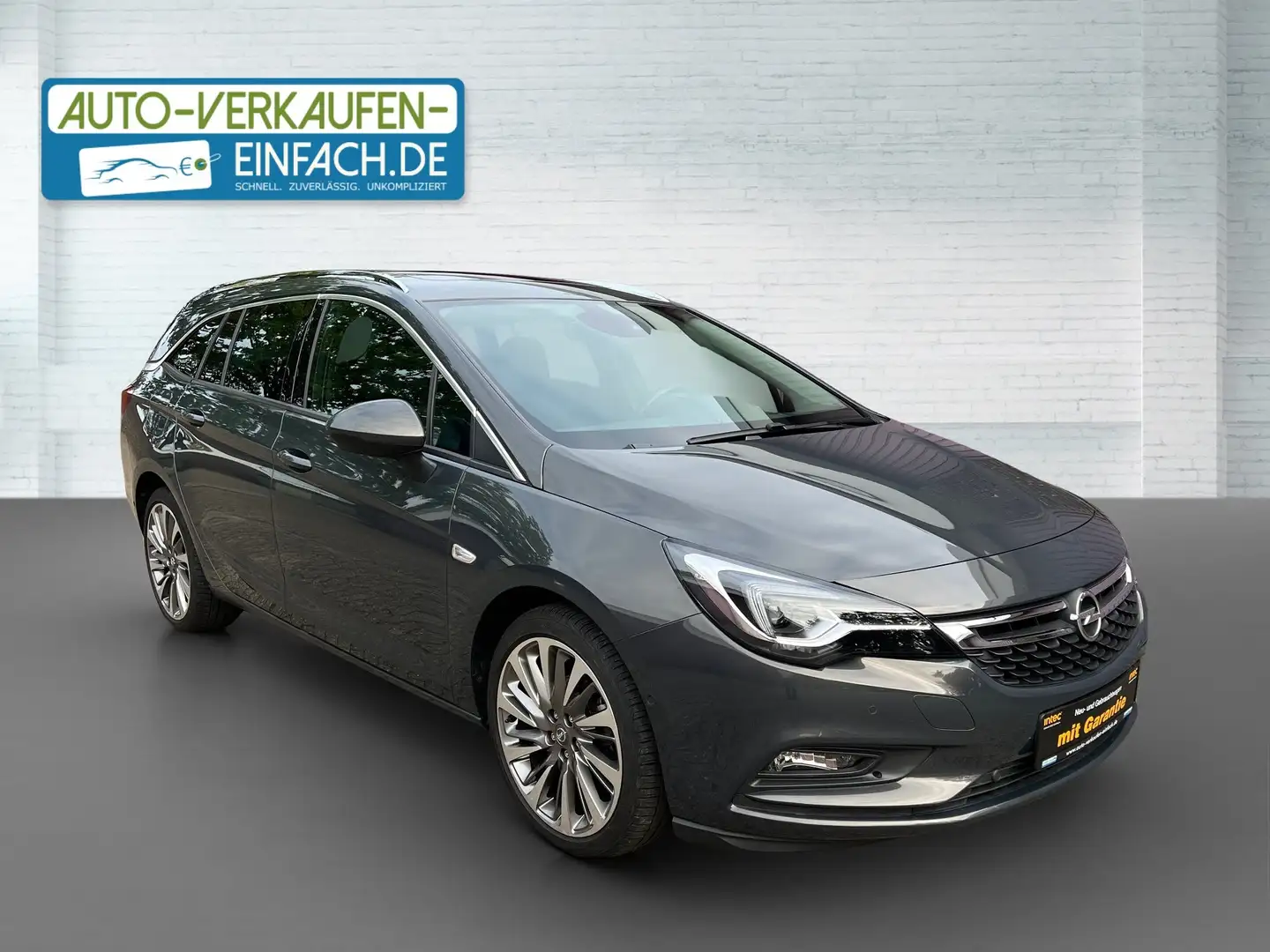 Opel Astra 1.4 Sports Tourer,61.900km,RFK,1H,SHeft,SD,Leder Gris - 1