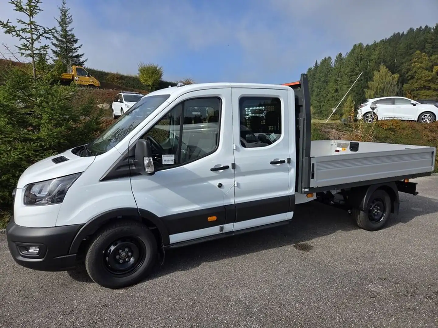 Ford Transit Doppelkabine Pritsche L3H1 350 Lageraktion Weiß - 2
