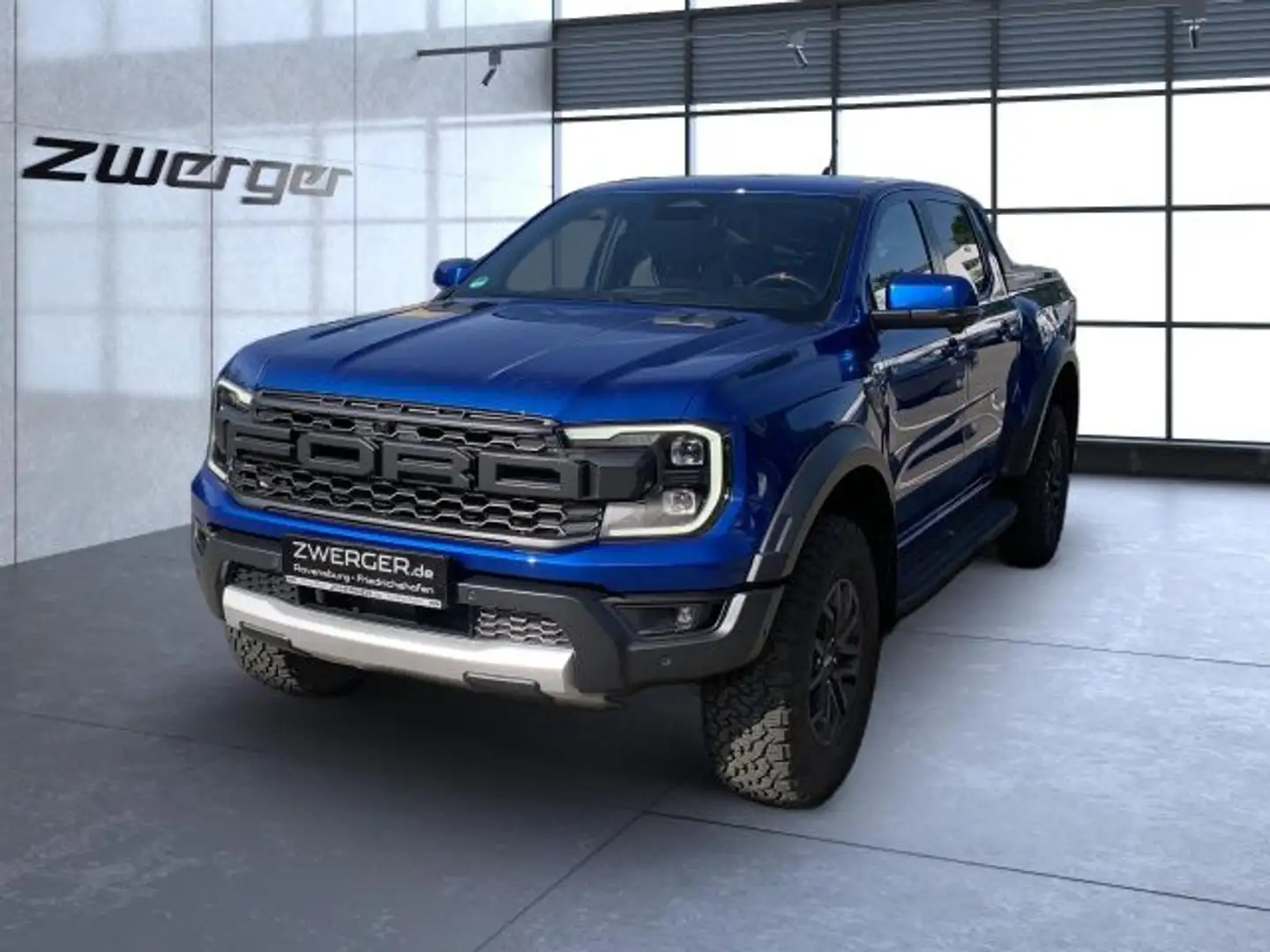 Ford Ranger Raptor 360 Cam AHK LED ACC PDC Navi Alu 17 Blauw - 2