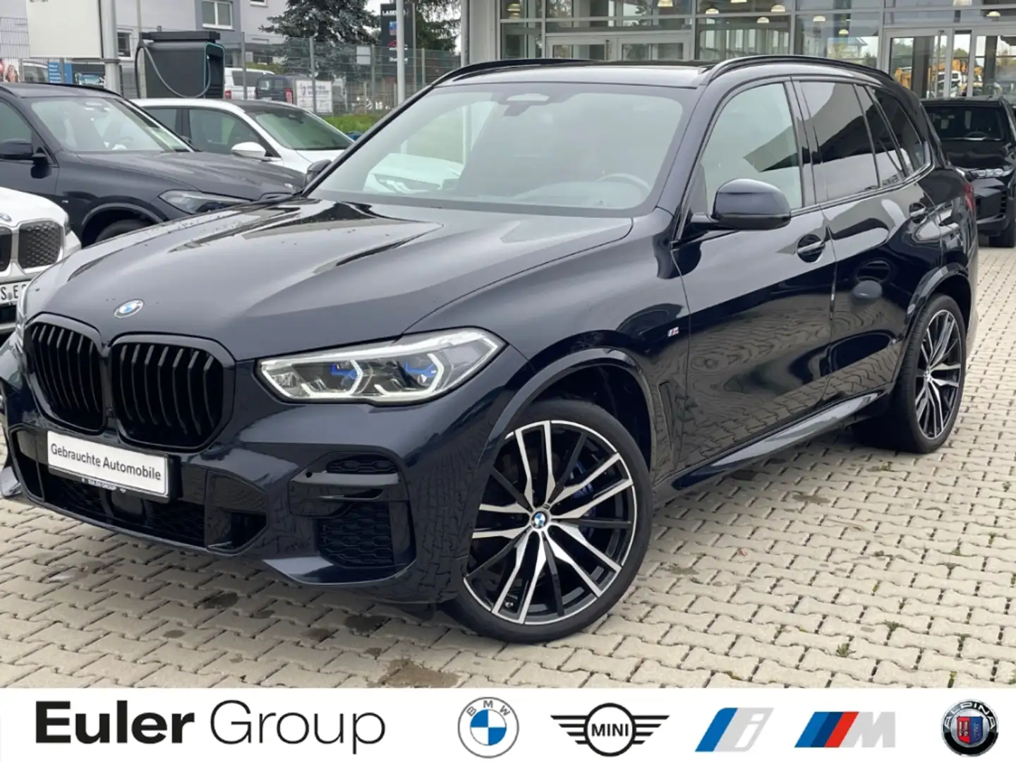 BMW X5 xDrive 40d A M Sport HUD AD AHK-klappbar AHK El. P Schwarz - 1