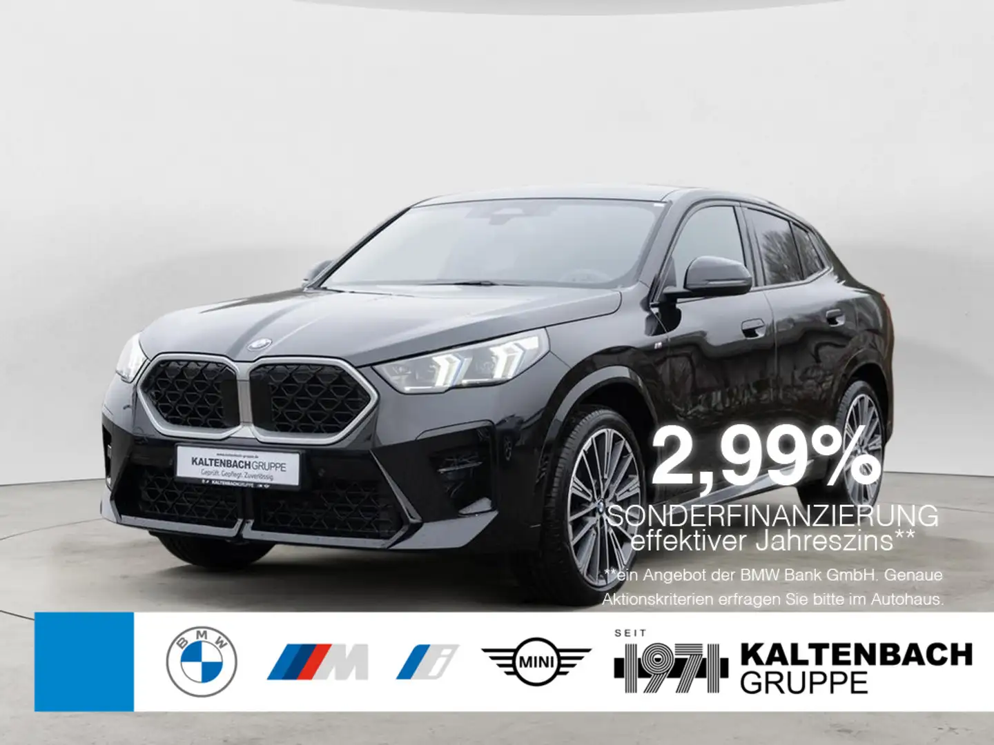 BMW X2 sDrive20i M-Sport AHK LED AKTIVSITZE ACC Schwarz - 1