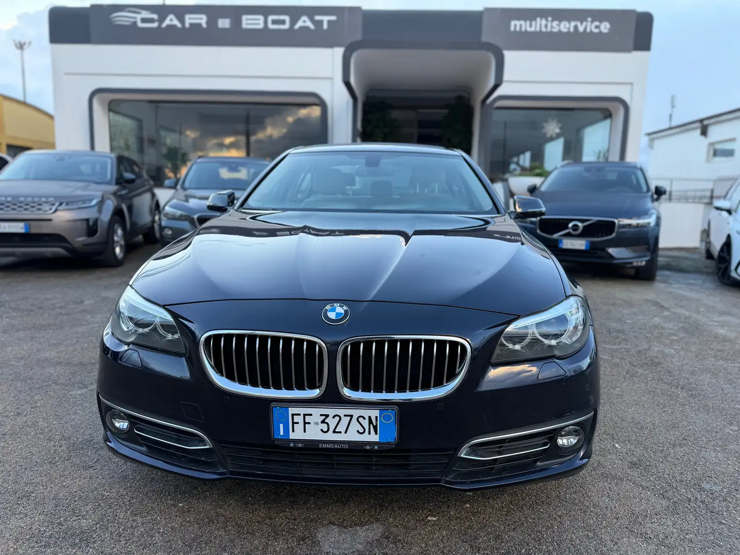 BMW 520 Serie 5 F10 Berlina 520d Luxury 190cv Nero - 2