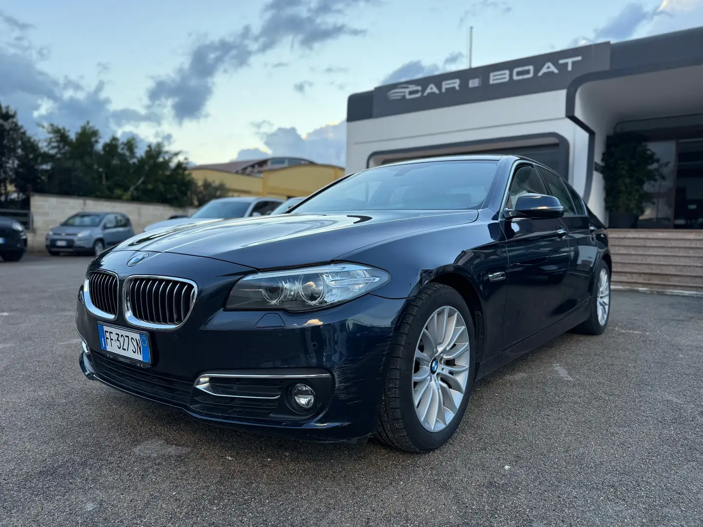 BMW 520 Serie 5 F10 Berlina 520d Luxury 190cv Nero - 1