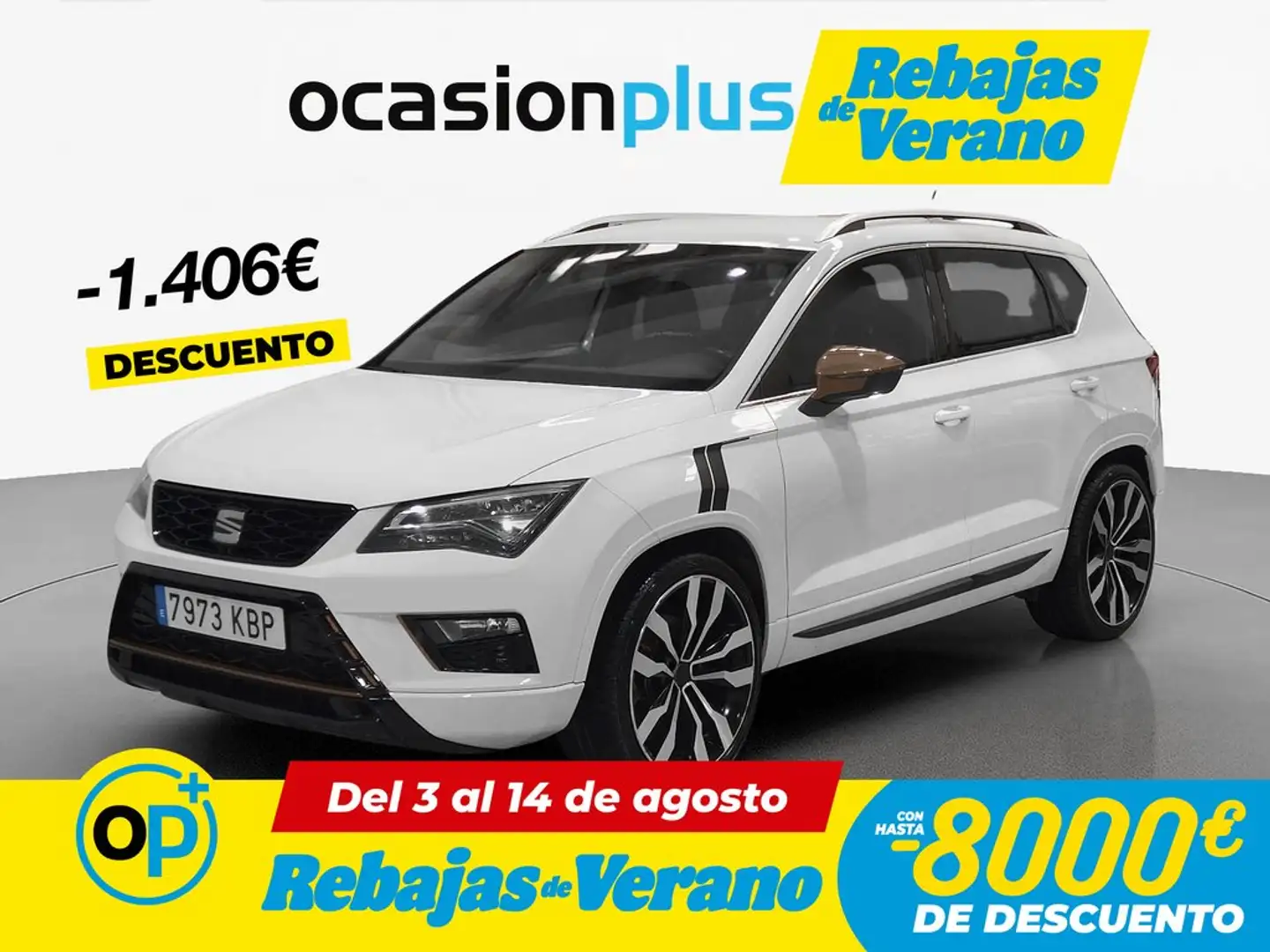 SEAT Ateca 2.0TDI CR S&S Xcellence 4Drive 150 Blanco - 1