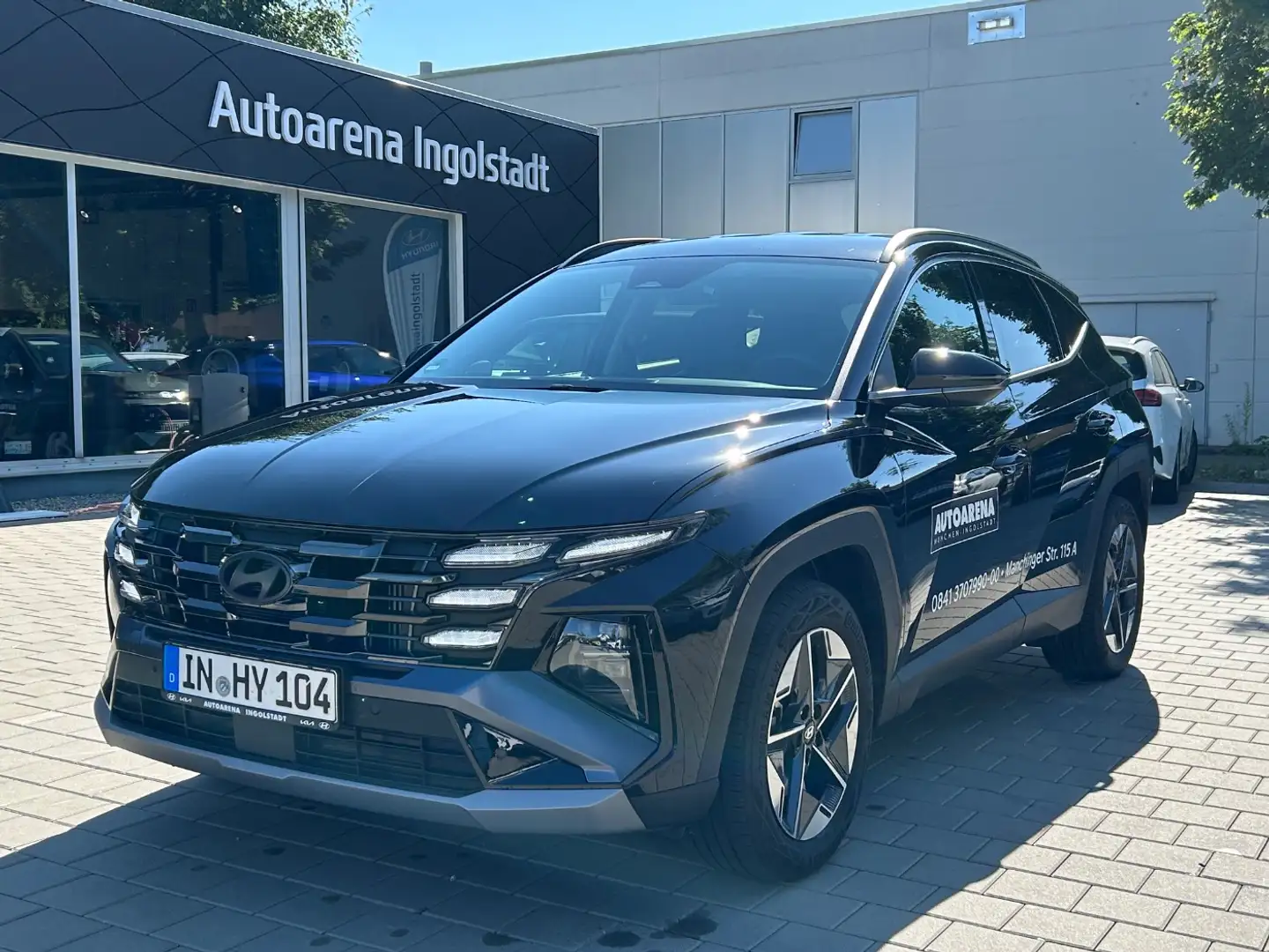 Hyundai TUCSON Trend Allrad SpurH MATRIX LM Navi Schwarz - 2