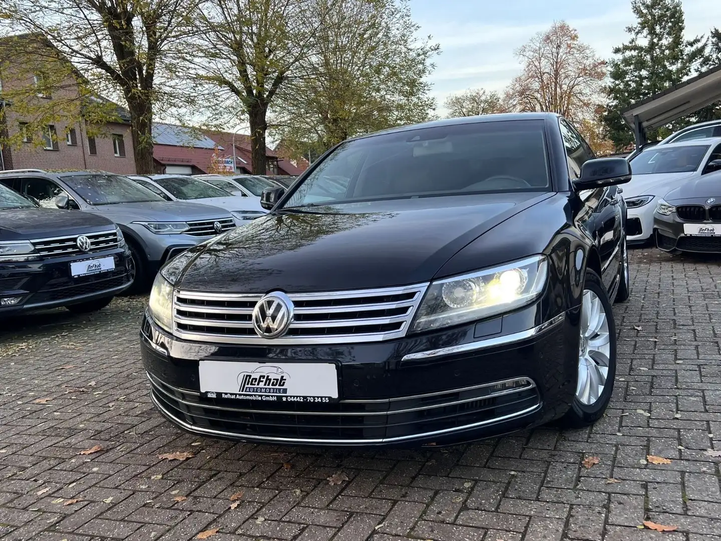 Volkswagen Phaeton V6 TDI 5-Sitzer 4Motion*DYNAUDIO*S-DACH* Noir - 1