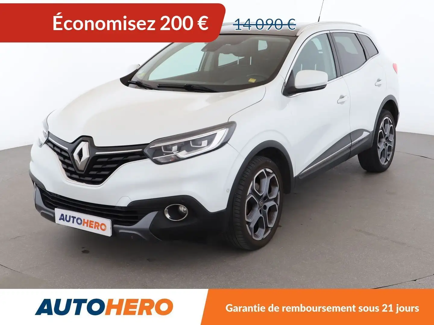Renault Kadjar 1.6 dCi Energy Intens 4WD Blanc - 1