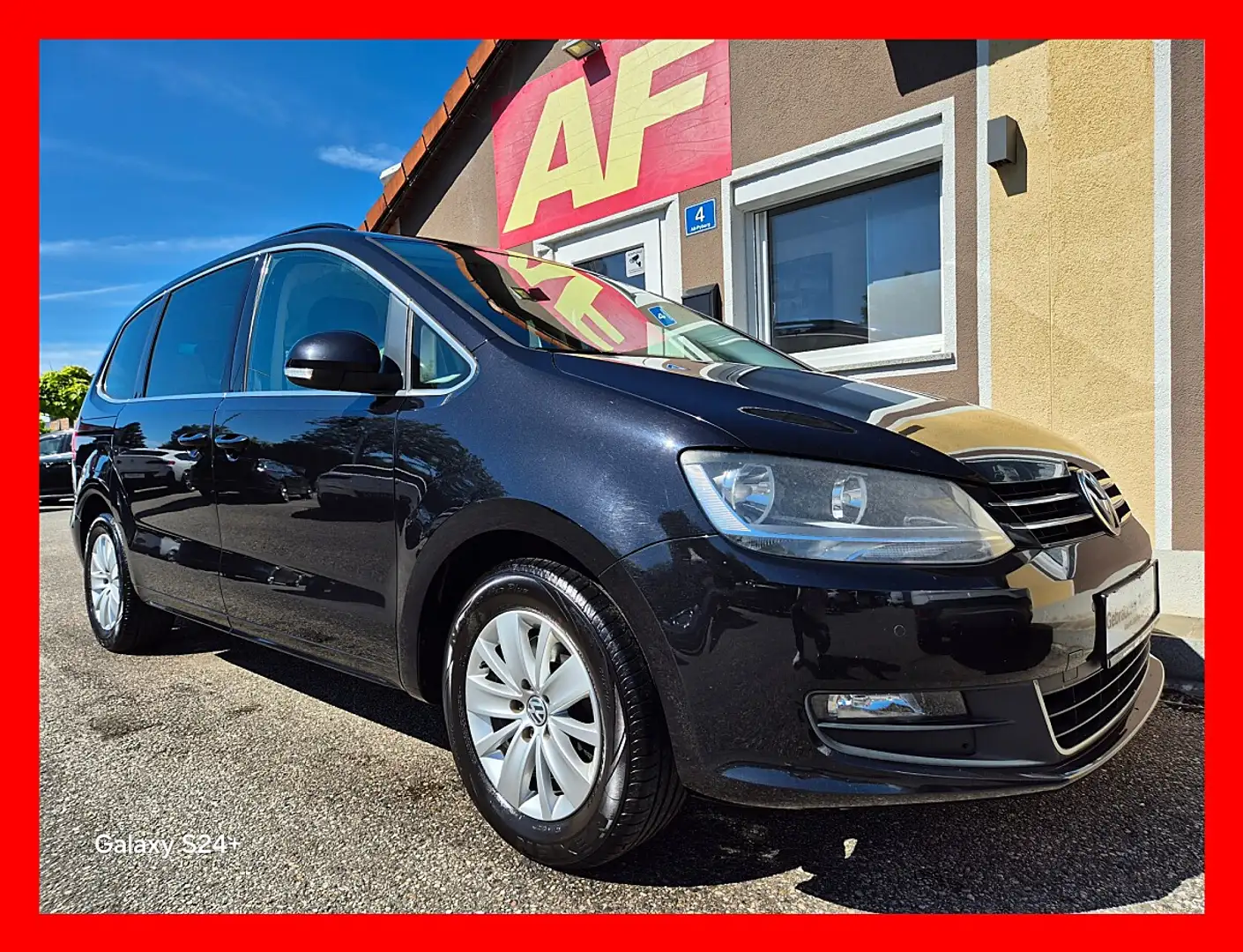Volkswagen Sharan Comfort BMT 2,0 TDI DPF I AHK I Standheizung I Schwarz - 1