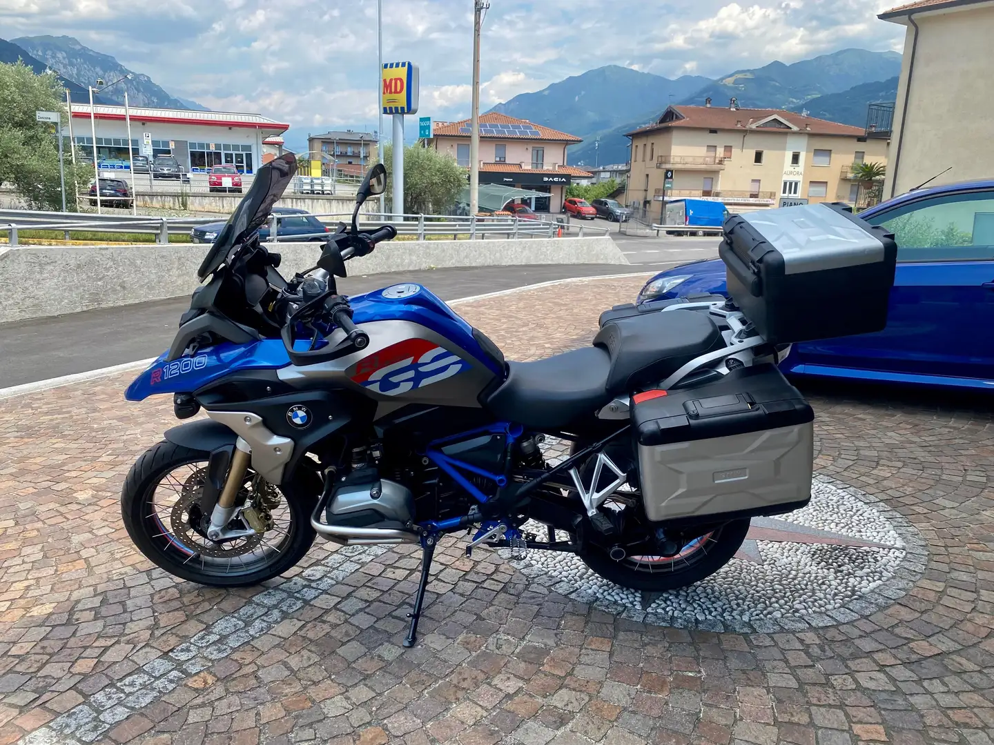 BMW R 1200 GS LC RALLY Blauw - 2