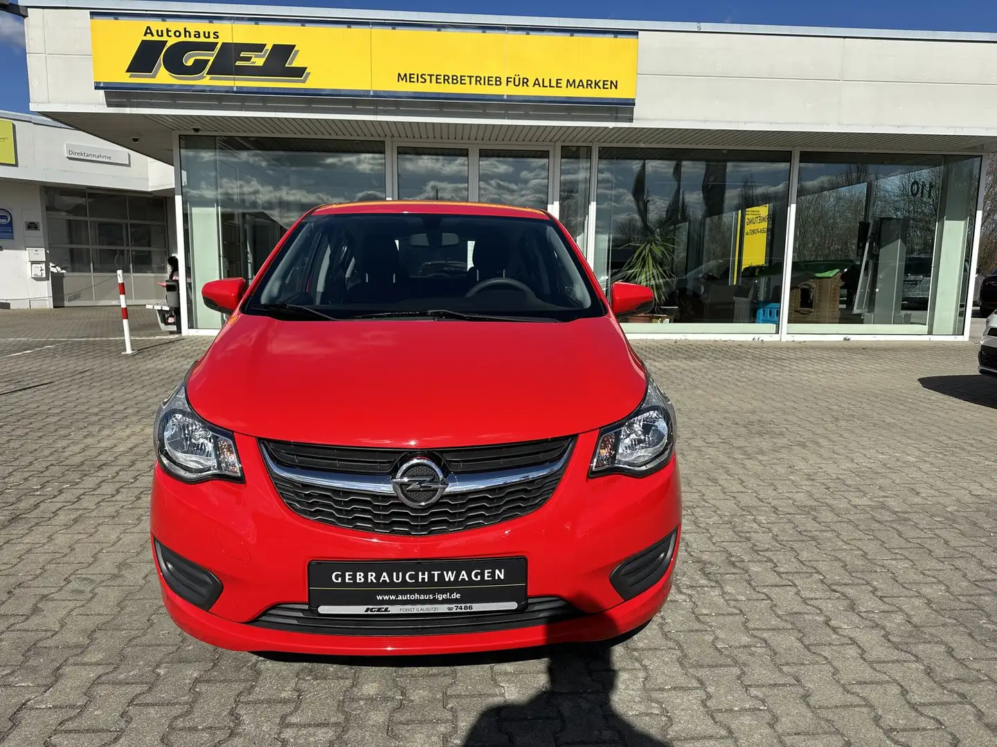 Opel Karl Edition, Klimaanlage, Radio, 1. Hand Rojo - 2