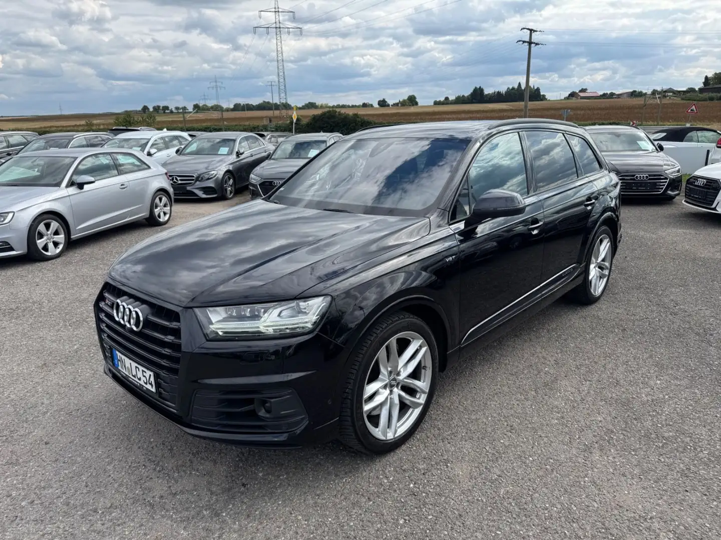 Audi SQ7 4.0 TDI Quattro Pano Soft ACC Matr LED Bose Schwarz - 1