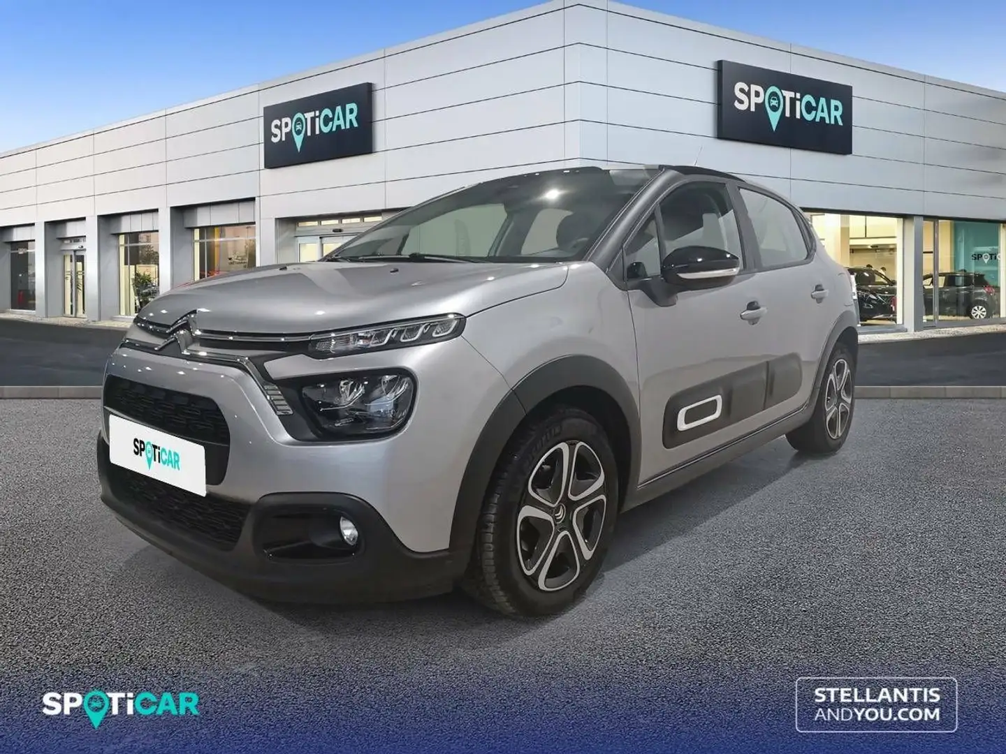 Citroen C3 PureTech 60KW (83CV) Plus Grijs - 1