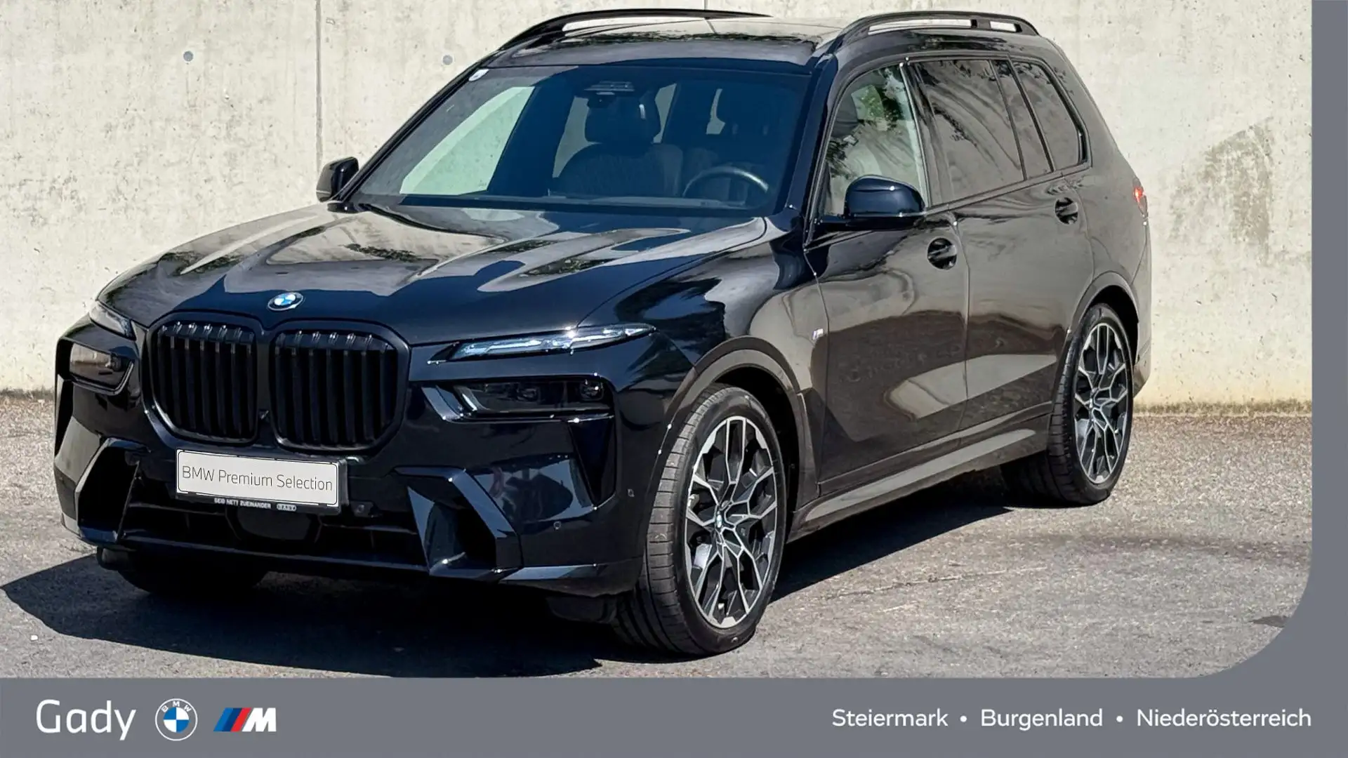 BMW X7 xDrive40d M-Sportpaket Pro Schwarz - 1