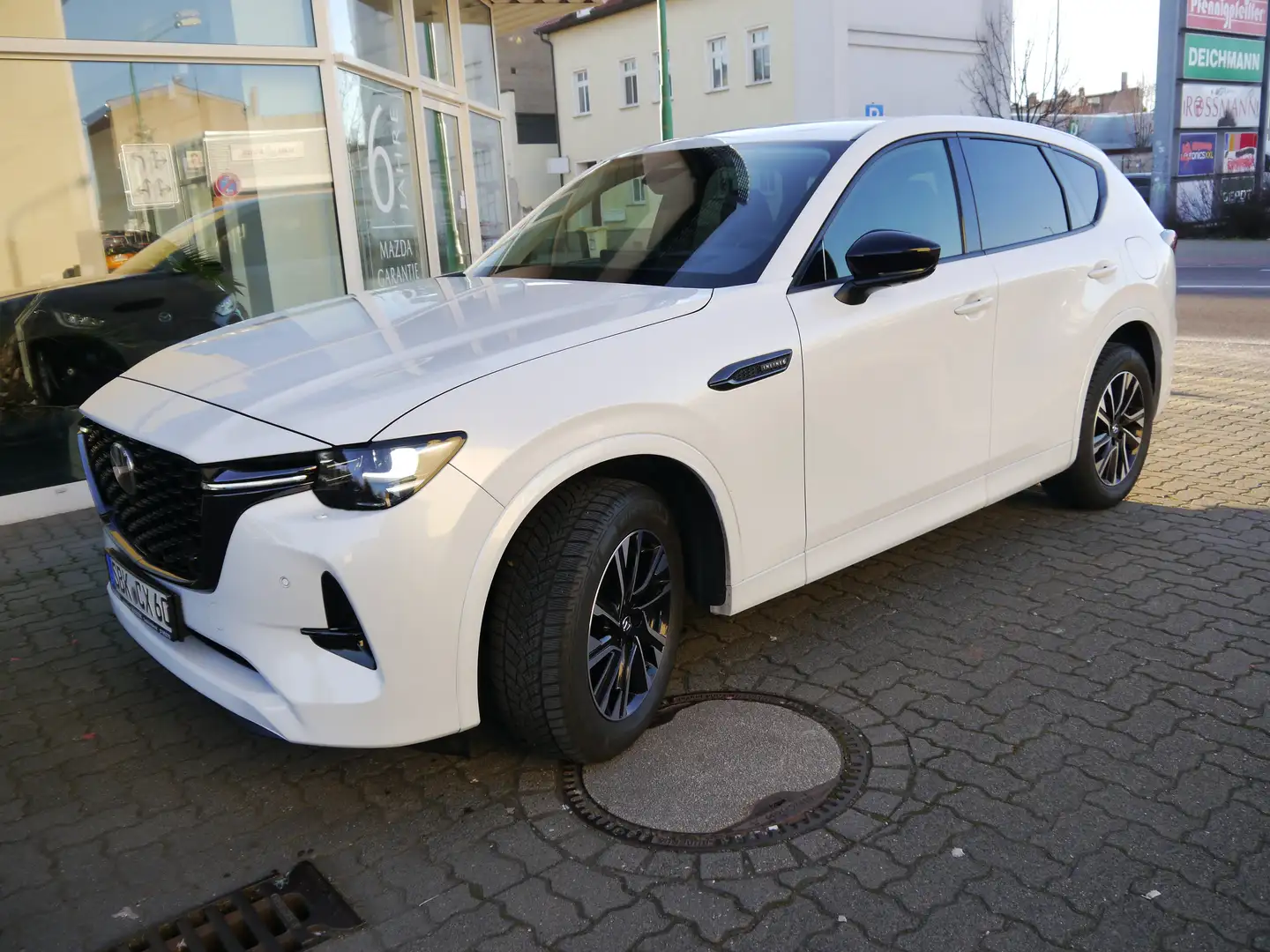Mazda CX-60 e-SKYACTIV-D 254 Mai-AKTION GRATIS WINTERRÄDE Weiß - 2