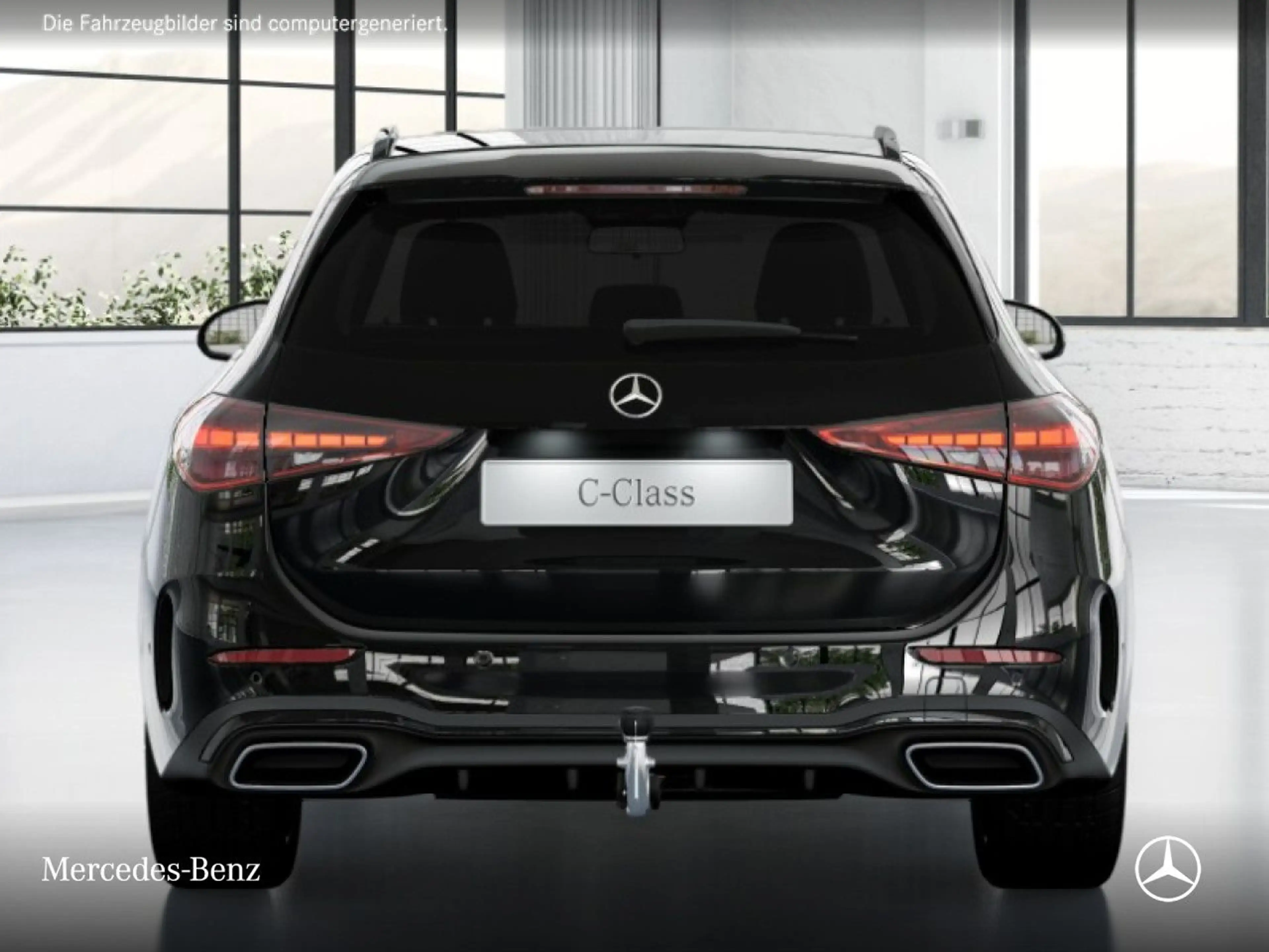 Mercedes-Benz C 200 d T AMG+NIGHT+360+AHK+LED+TOTW+KEYLESS+9G — photo 7