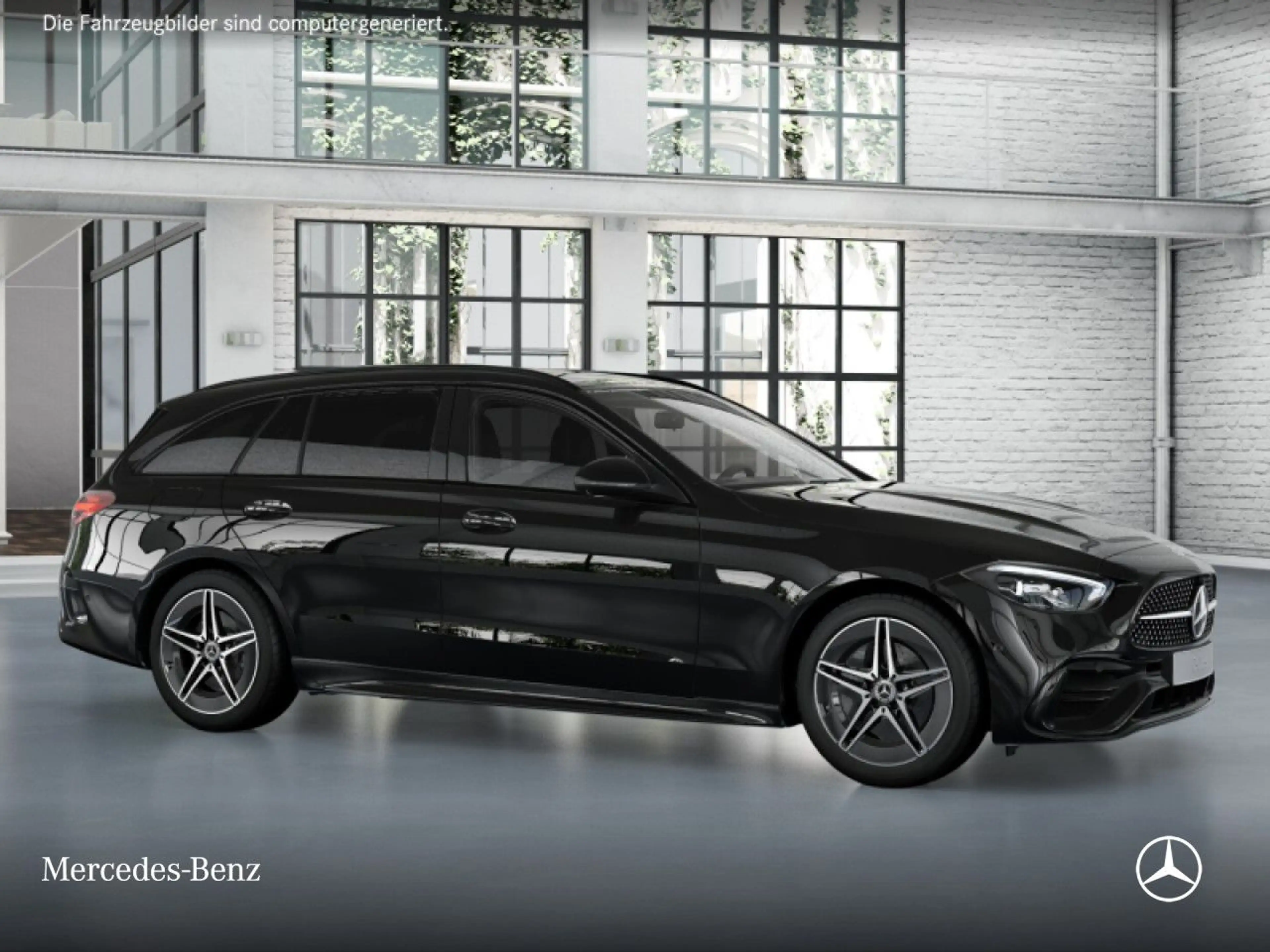 Mercedes-Benz C 200 d T AMG+NIGHT+360+AHK+LED+TOTW+KEYLESS+9G — photo 15