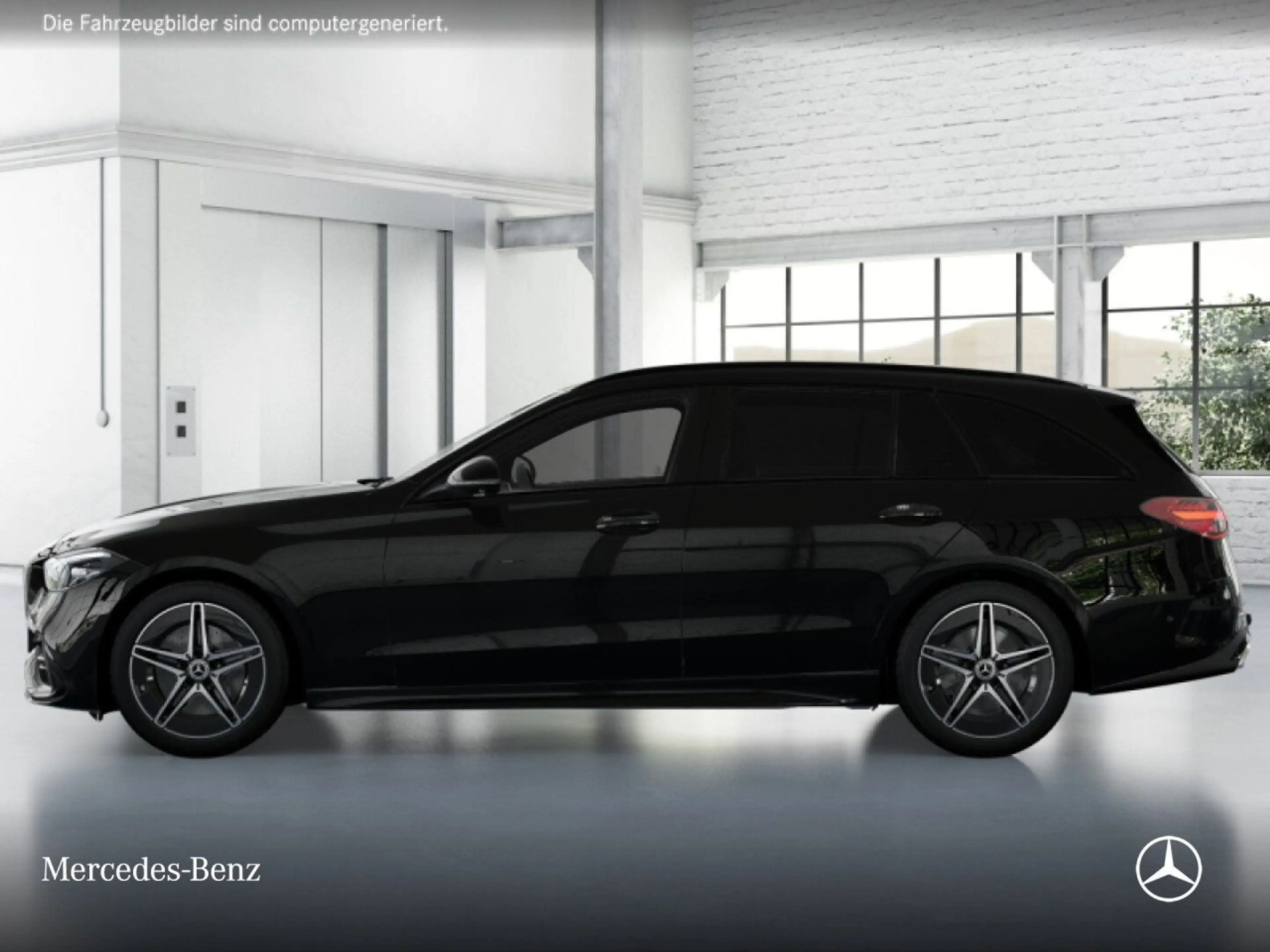 Mercedes-Benz C 200 d T AMG+NIGHT+360+AHK+LED+TOTW+KEYLESS+9G — photo 5