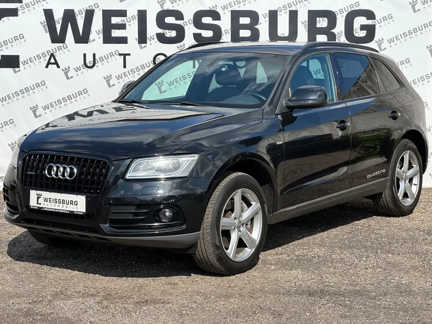 Audi Q5 3.0 TDI quattro S-LINE|STANDHZG|AHK|KEYLESS Schwarz - 1