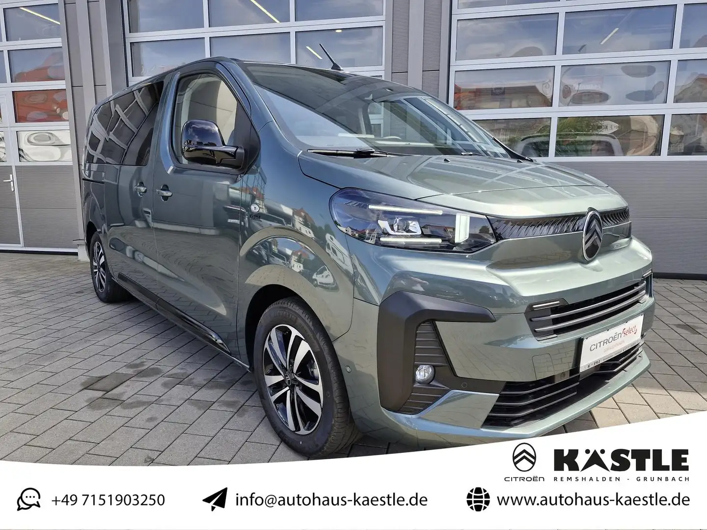 Citroen Spacetourer Plus M B-HDi 180 EAT8 *SHZ*LRHZ*Kamera*NAVI* Grün - 1