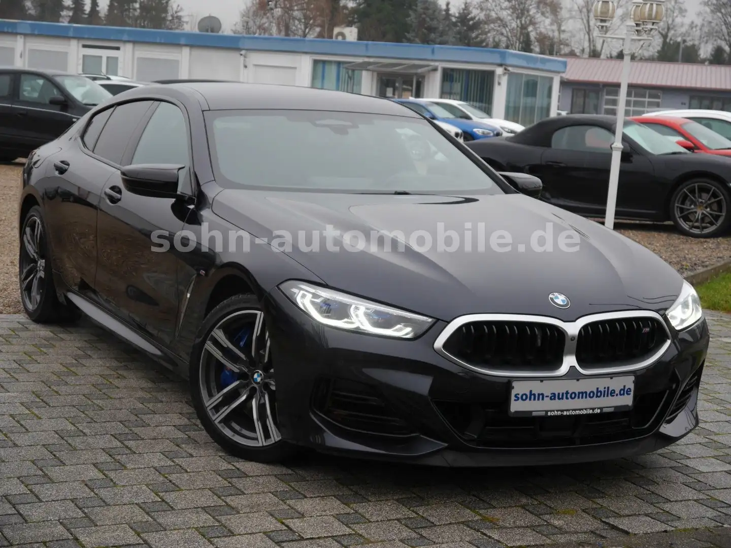 BMW M850 i xDri GranCoupe Laser/Sitzkli/ACC/H&K/360° Negro - 2