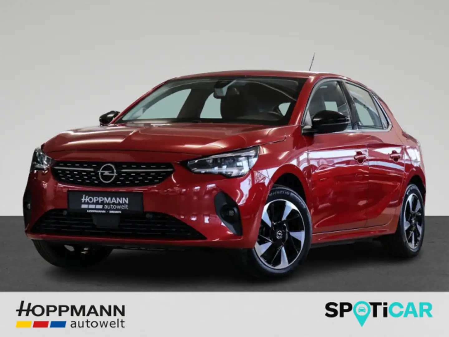 Opel Corsa F Elektro Elegance, PDC + Kamera, Klima Rojo - 1