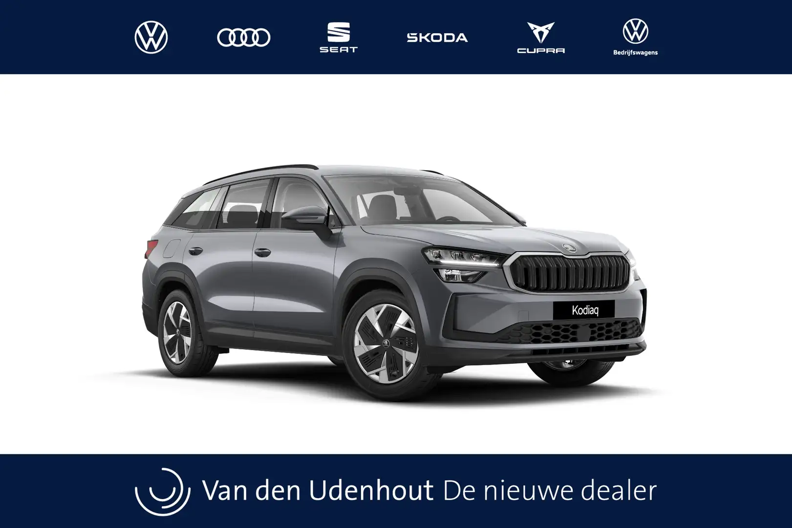Skoda Kodiaq 1.5 TSI PHEV 204 6DSG Business Edition Automaat Grijs - 1