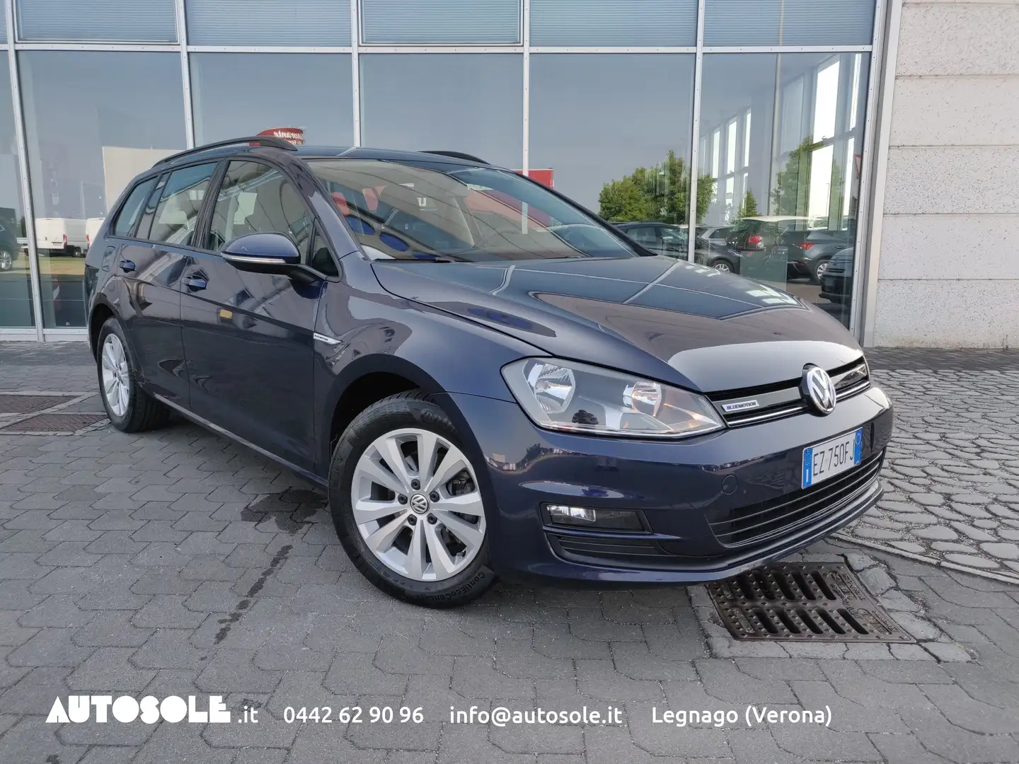 Volkswagen Golf Variant 1.4 TGI Trendline Blu/Azzurro - 1