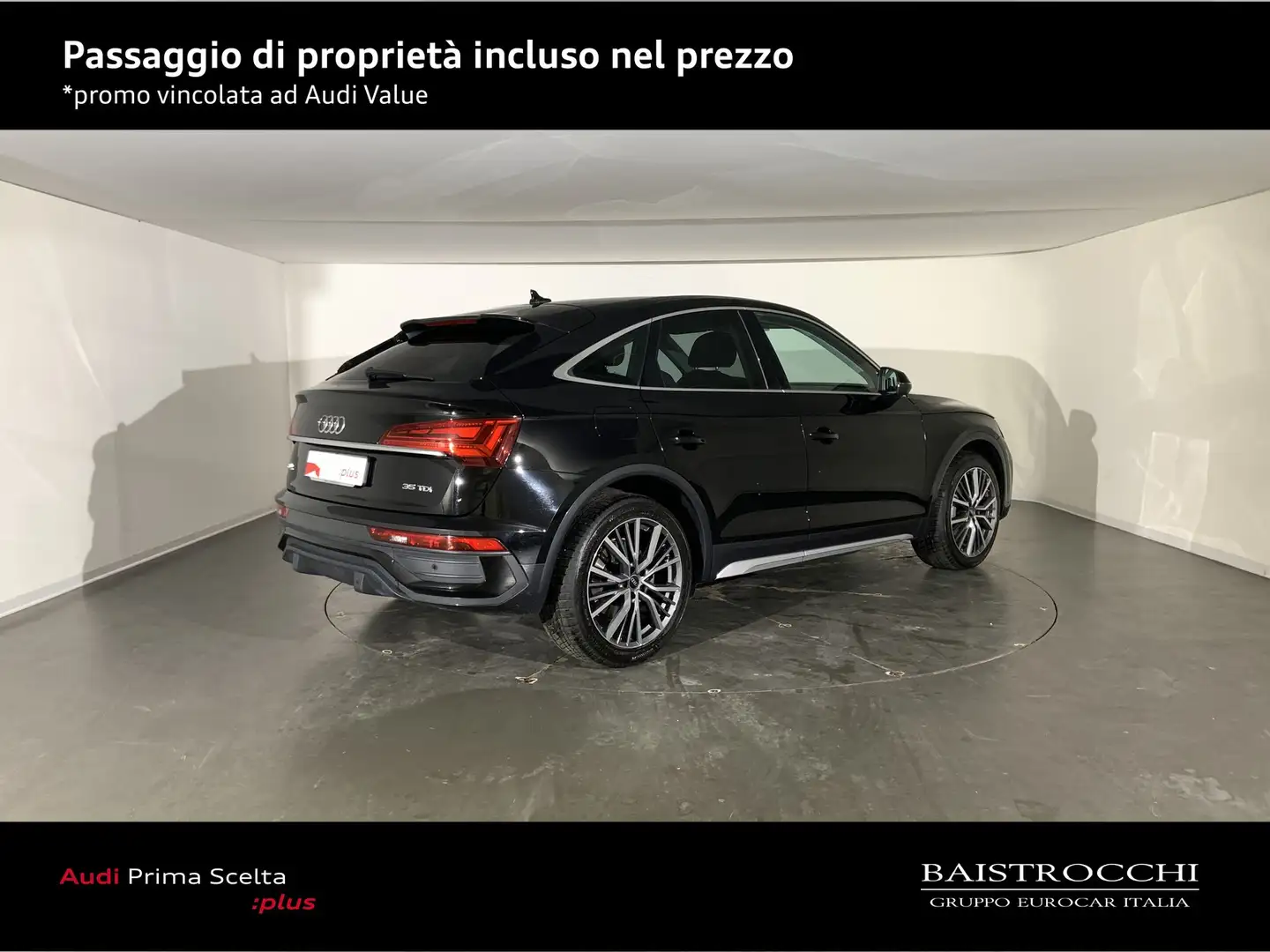 Audi Q5 sportback 35 2.0 tdi mhev 12v s line s-tronic Nero - 2