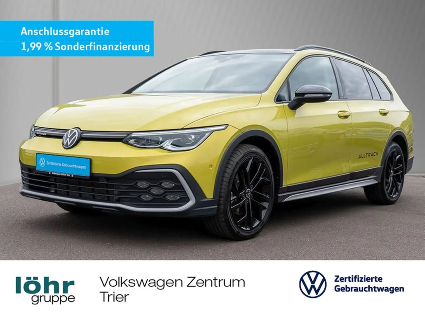 Volkswagen Golf Variant 2.0 TDI DSG 4Motion Alltrack VWG Gelb - 1