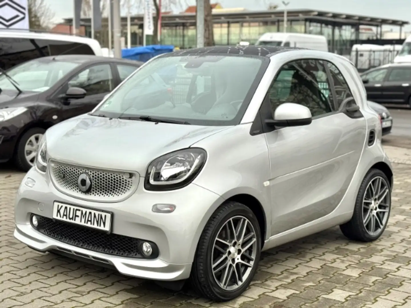 smart forTwo Brabus Zilver - 1