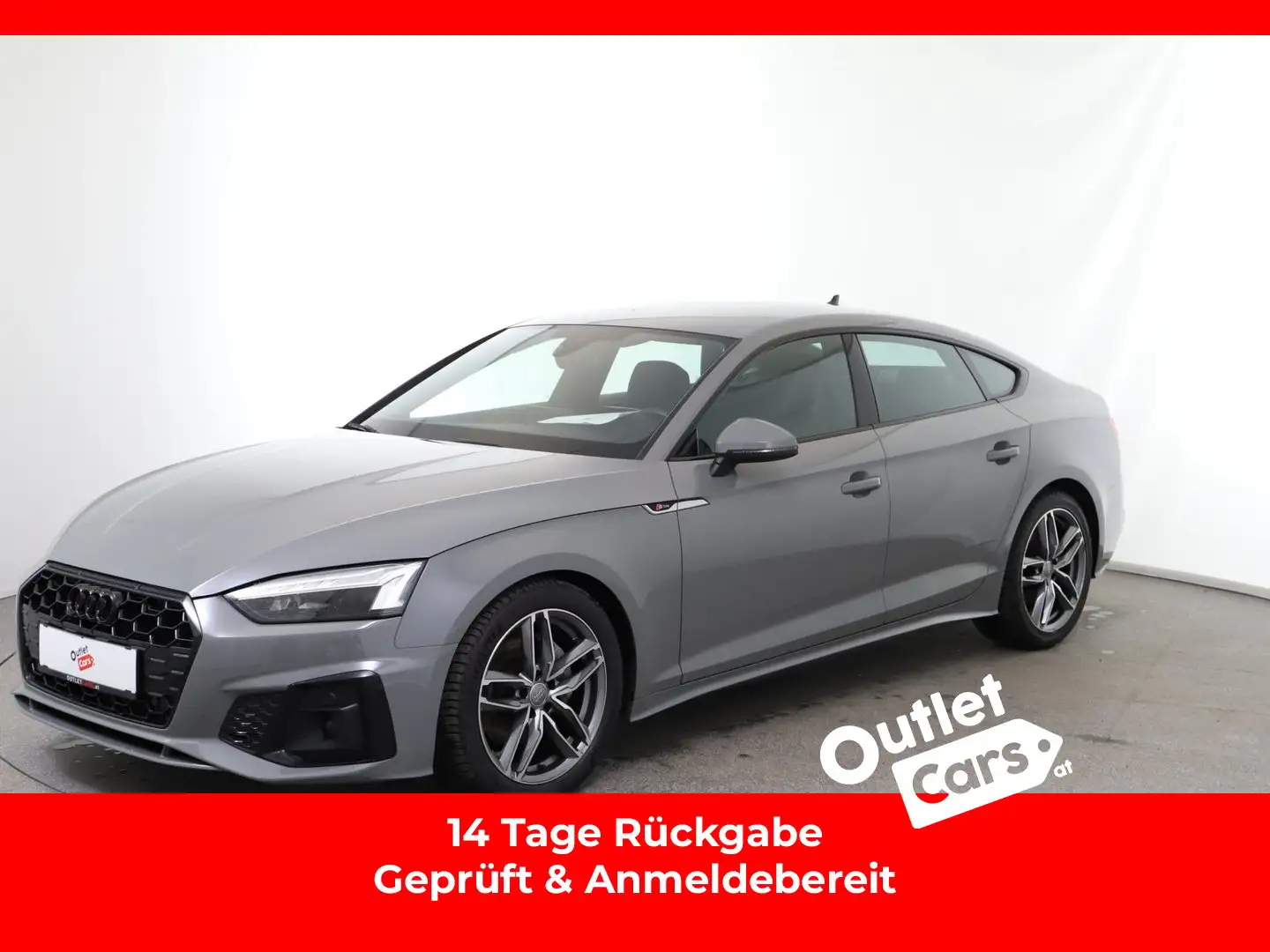 Audi A5 40 TFSI S line Gris - 1