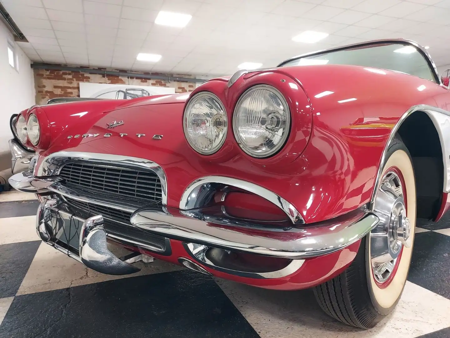 Corvette C1 Corvette H -Zulassung Rosso - 2