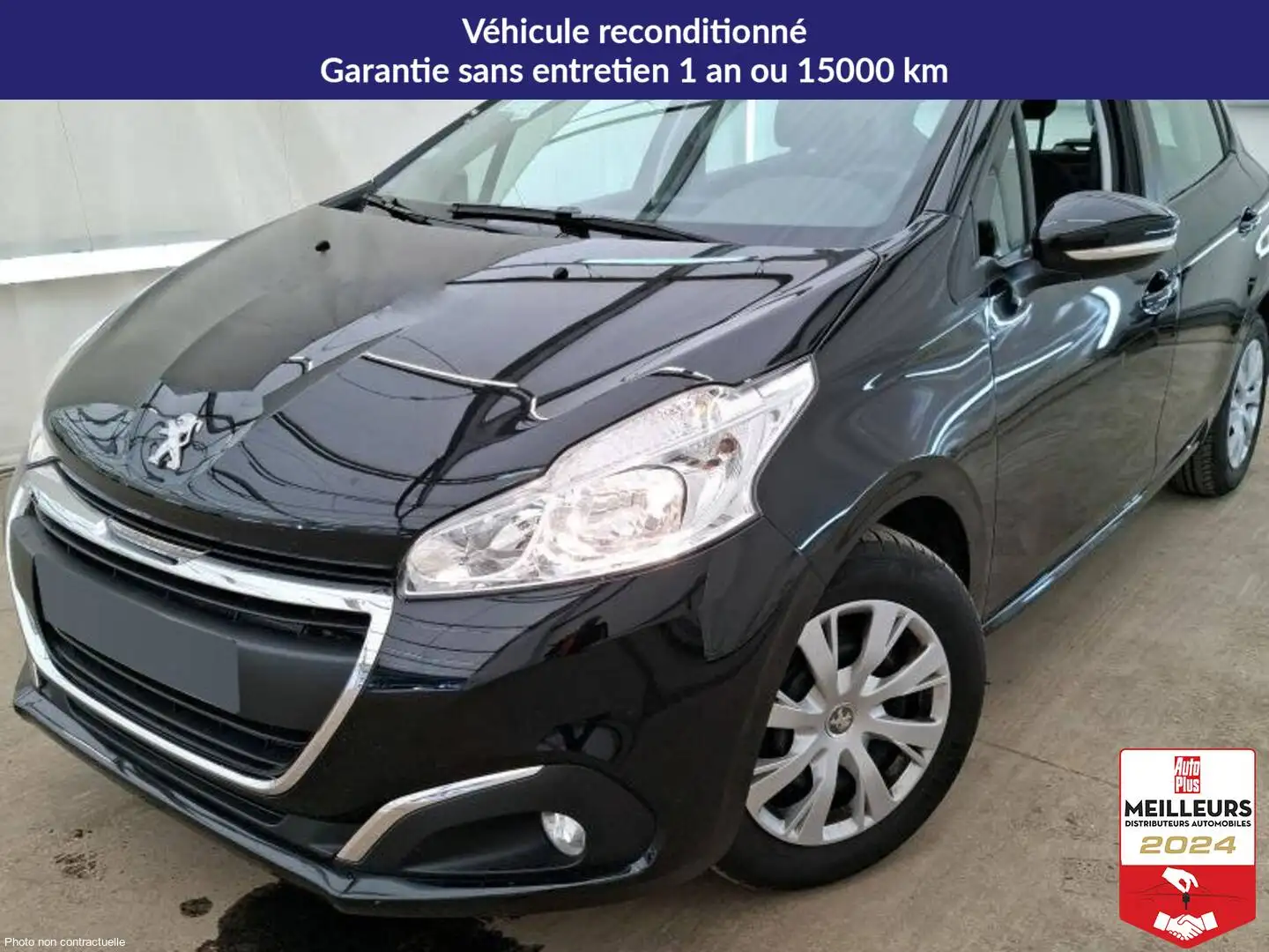 Peugeot 208 PureTech 82 Premium Pack+ PDC AR Noir - 1