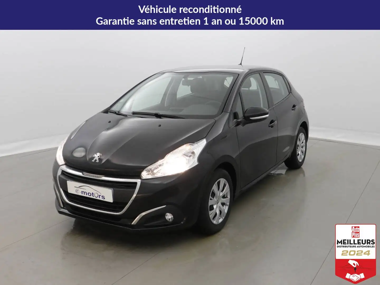 Peugeot 208 PureTech 82 Premium Pack+ PDC AR Noir - 1
