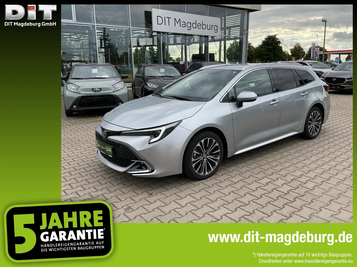 Toyota Corolla TS 1.8 Team D el Hekklappe,Navi,CarPlay Stříbrná - 1