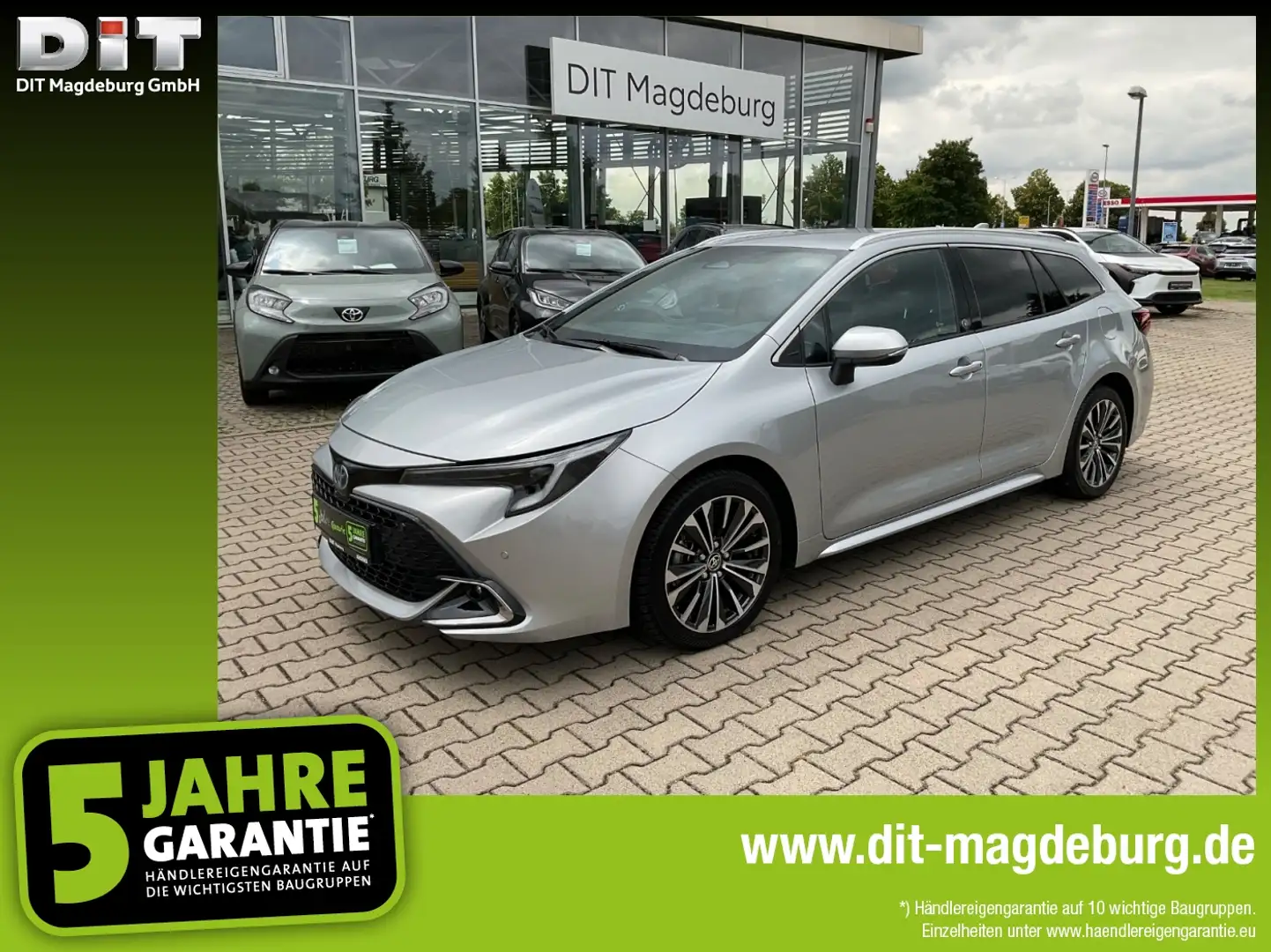 Toyota Corolla TS 1.8 Team D el Heckklappe,Navi,CarPlay Zilver - 1