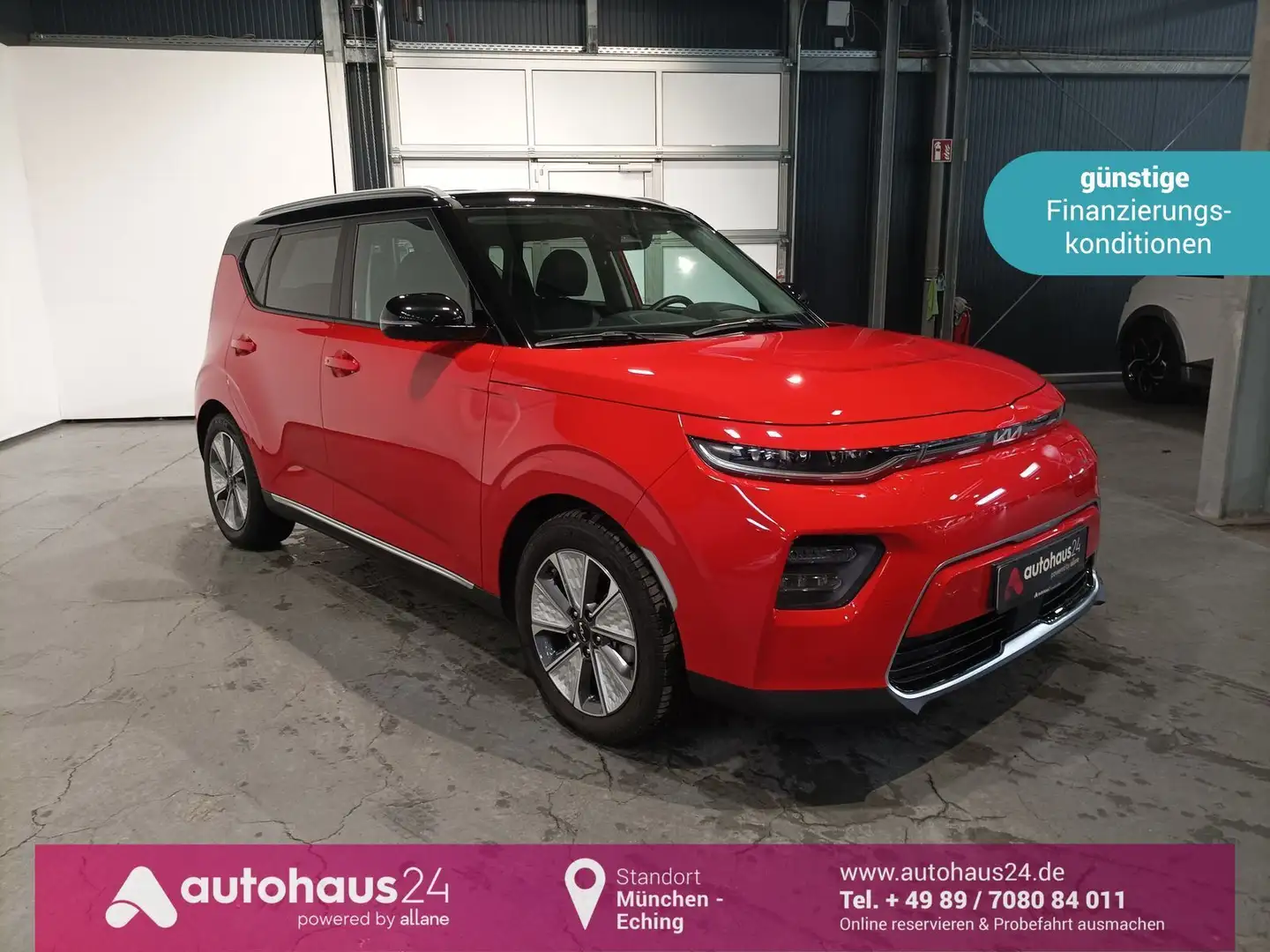 Kia Soul e-Soul Inspiration ACC|LED|CarPlay|Sitzhzg Rot - 1