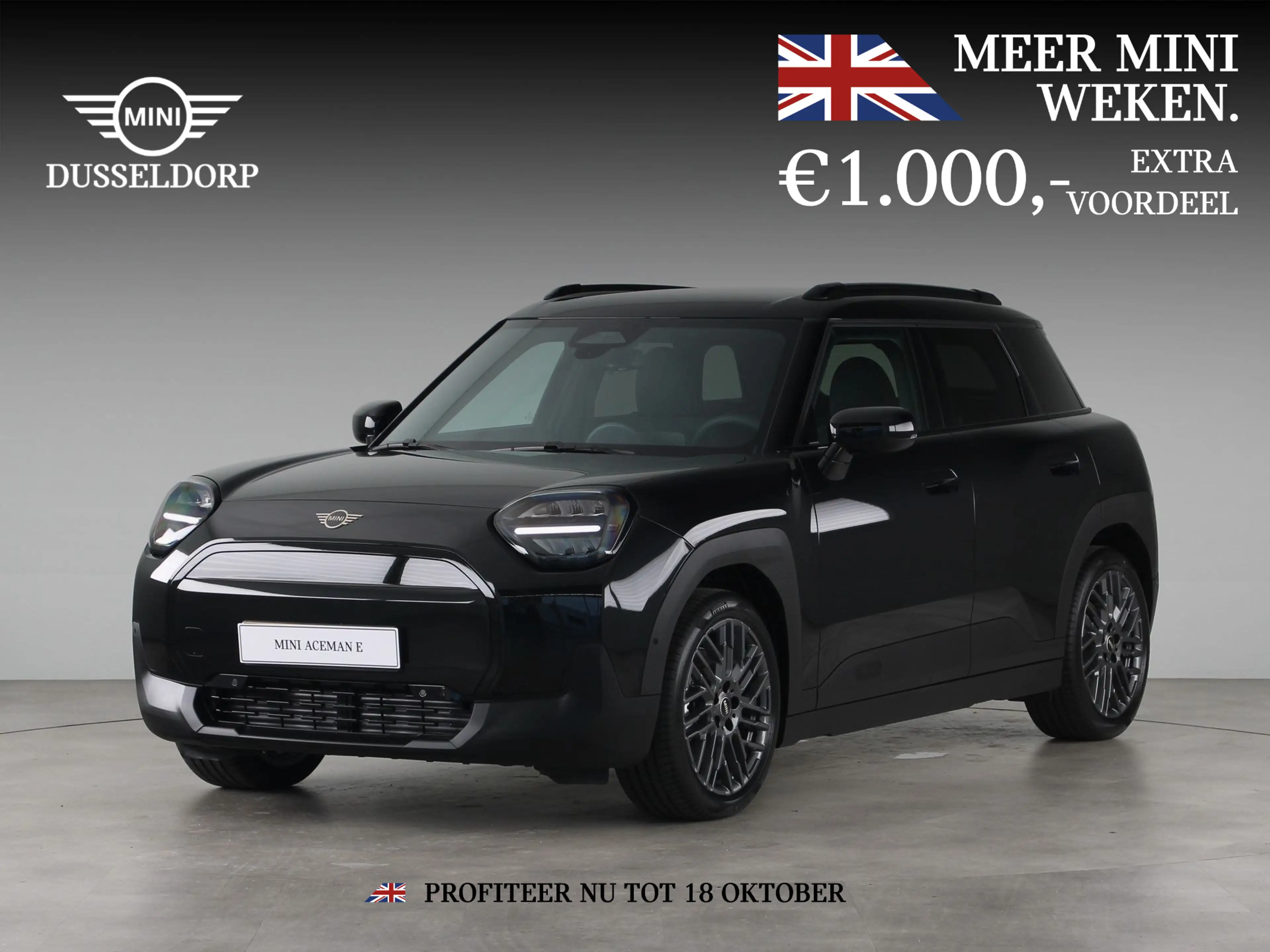 MINI Aceman E Blackyard Pakket XS PRIVATE LEASE EUR 489,- (48