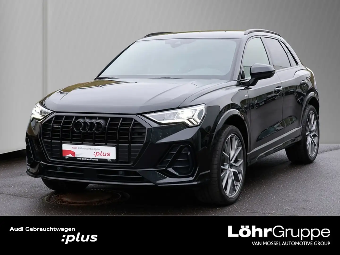 Audi Q3 40 TFSI S line Navi ACC AHK Kamera Business Zwart - 1