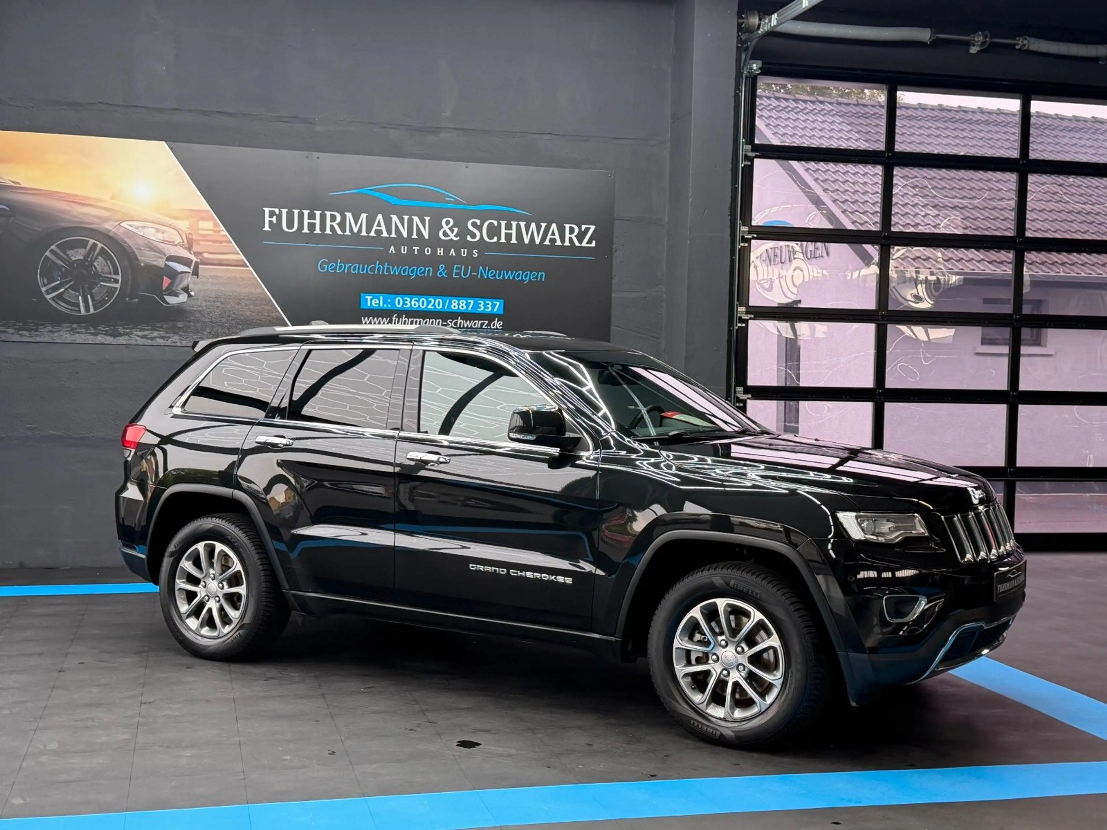 Jeep Grand Cherokee Cherokee3.0I Multijet Limited+Pano+Rfkm.+AHK+Nav — photo 2