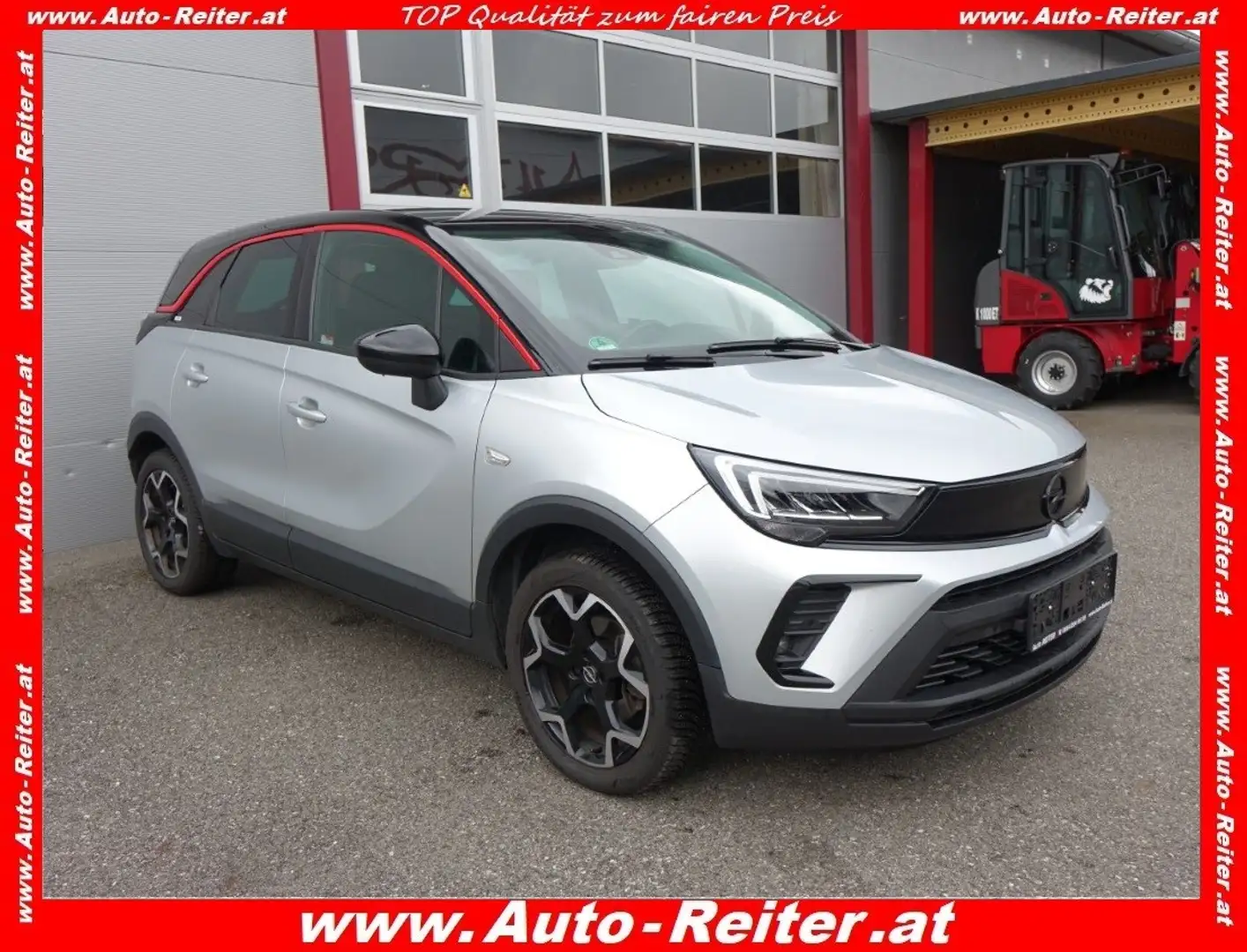 Opel Crossland 1,2 Turbo GS-Line Aut. *LED, NAVI, RFK, CARPLAY* Grau - 1