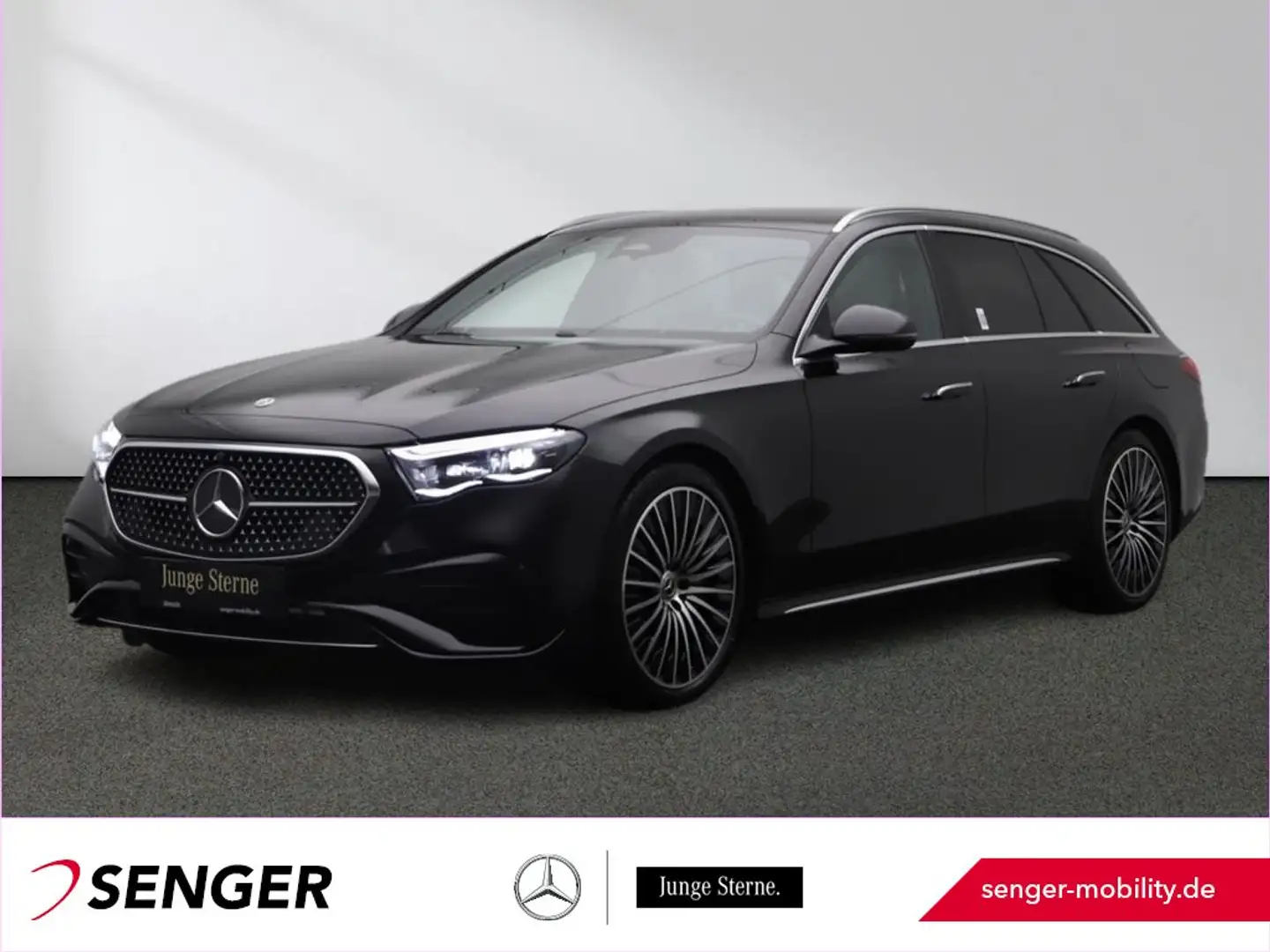 Mercedes-Benz E 300 e T AMG Digital-Light Burmester AHK 360°-K Schwarz - 1