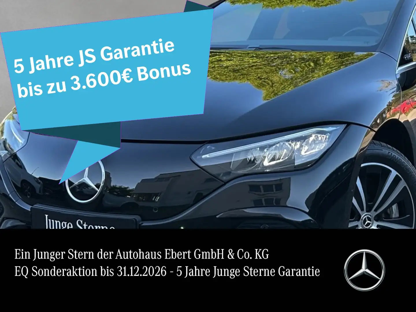 Mercedes-Benz EQE 300 Advanc+ DISTRO Memo AIRMATIC Burme KeyGo Schwarz - 1