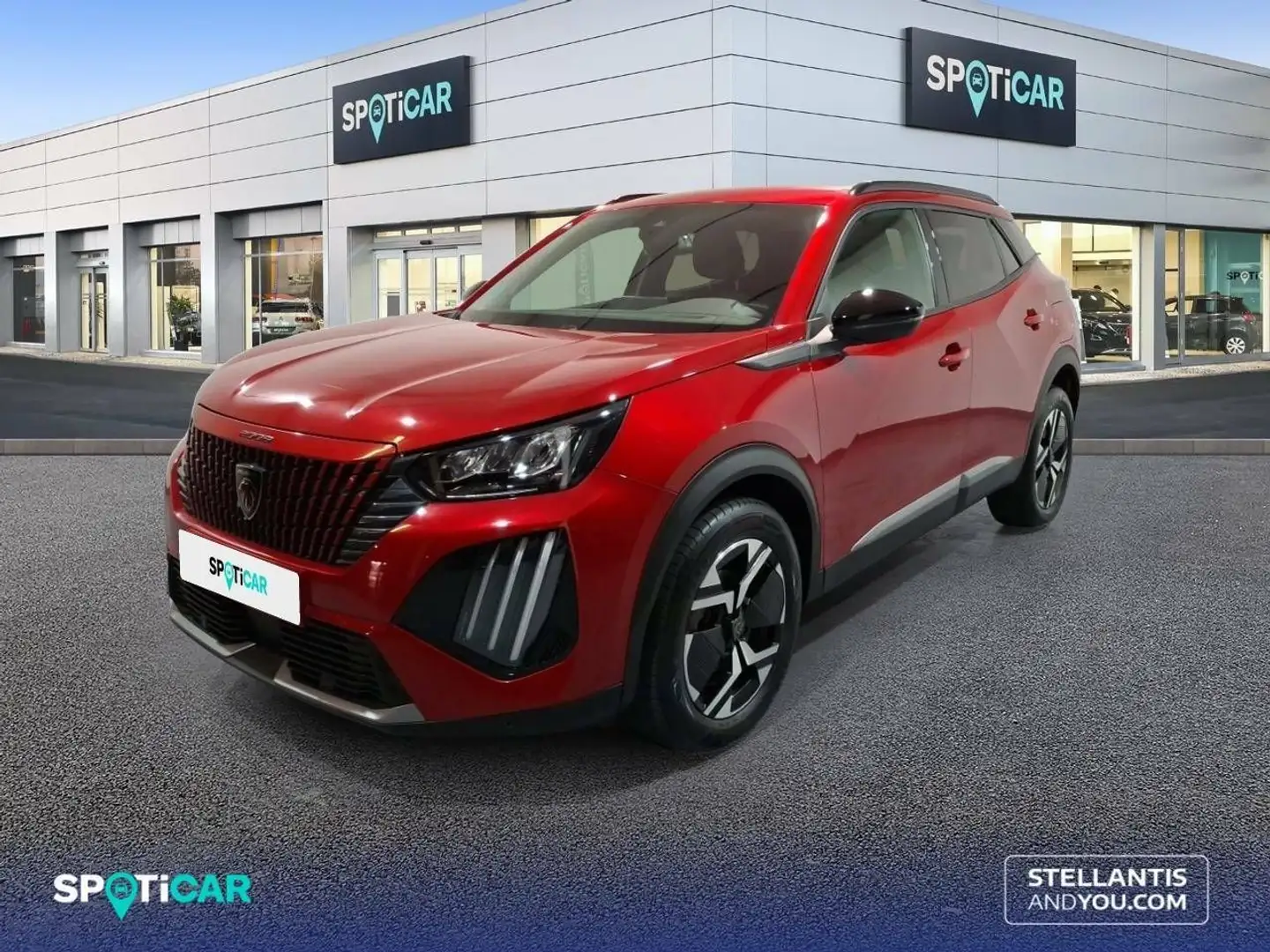 Peugeot 2008 1.2 PureTech S&S Allure 100 Rojo - 1