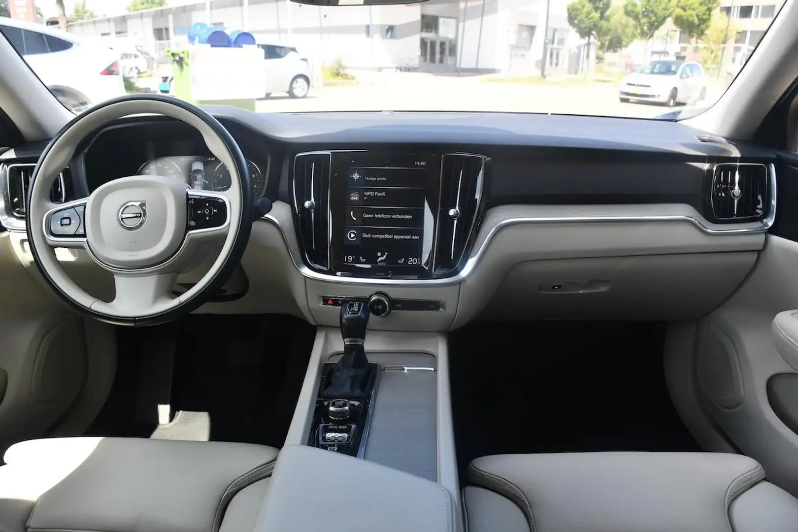 Volvo S60 2.0 T4 R-Design Aut|ACC|Navi|Cam|Leder|DealerOH| Blauw - 2